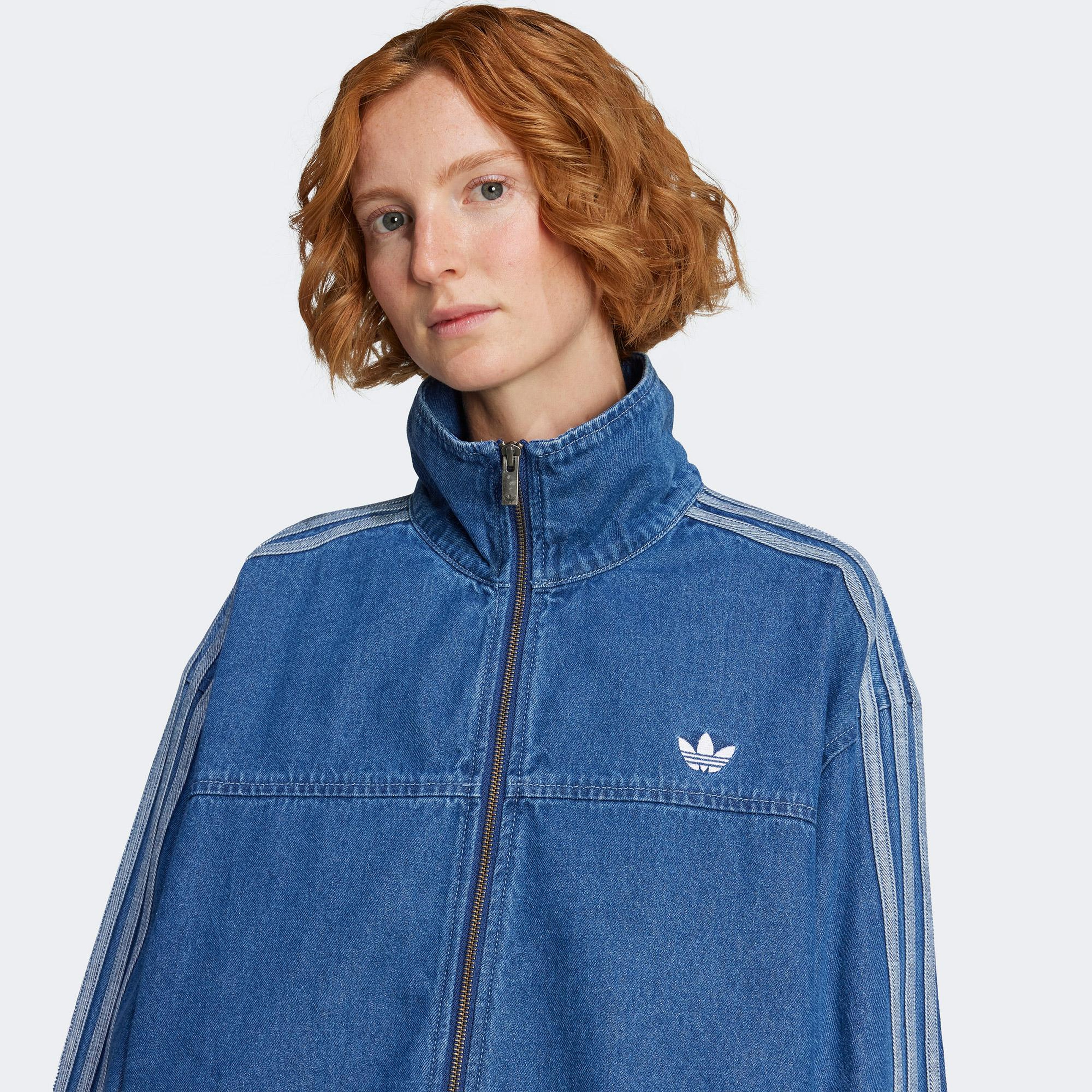 adidas Adicolor Adilenium Denim Kadın Eşofman Üstü
