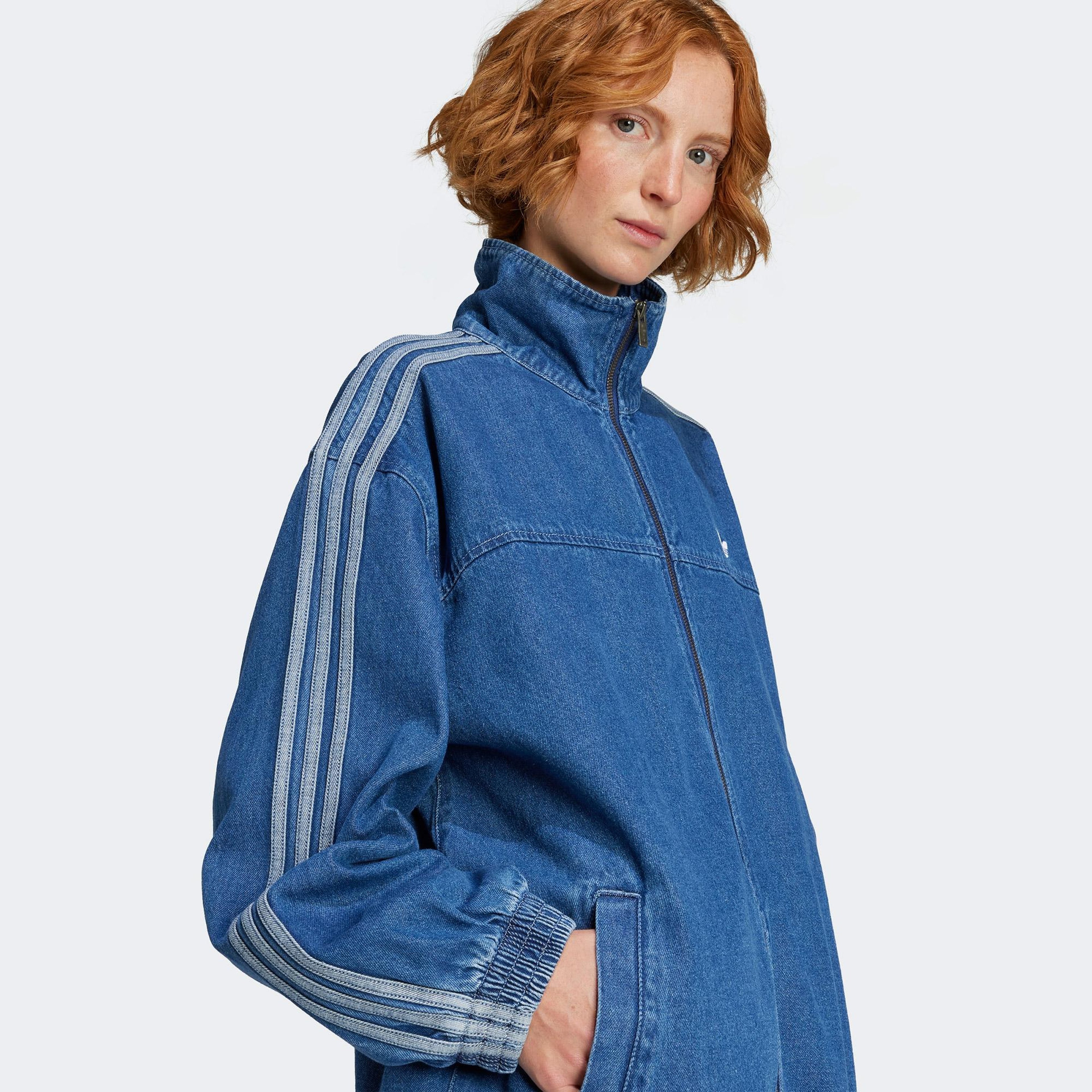 adidas Adicolor Adilenium Denim Kadın Eşofman Üstü