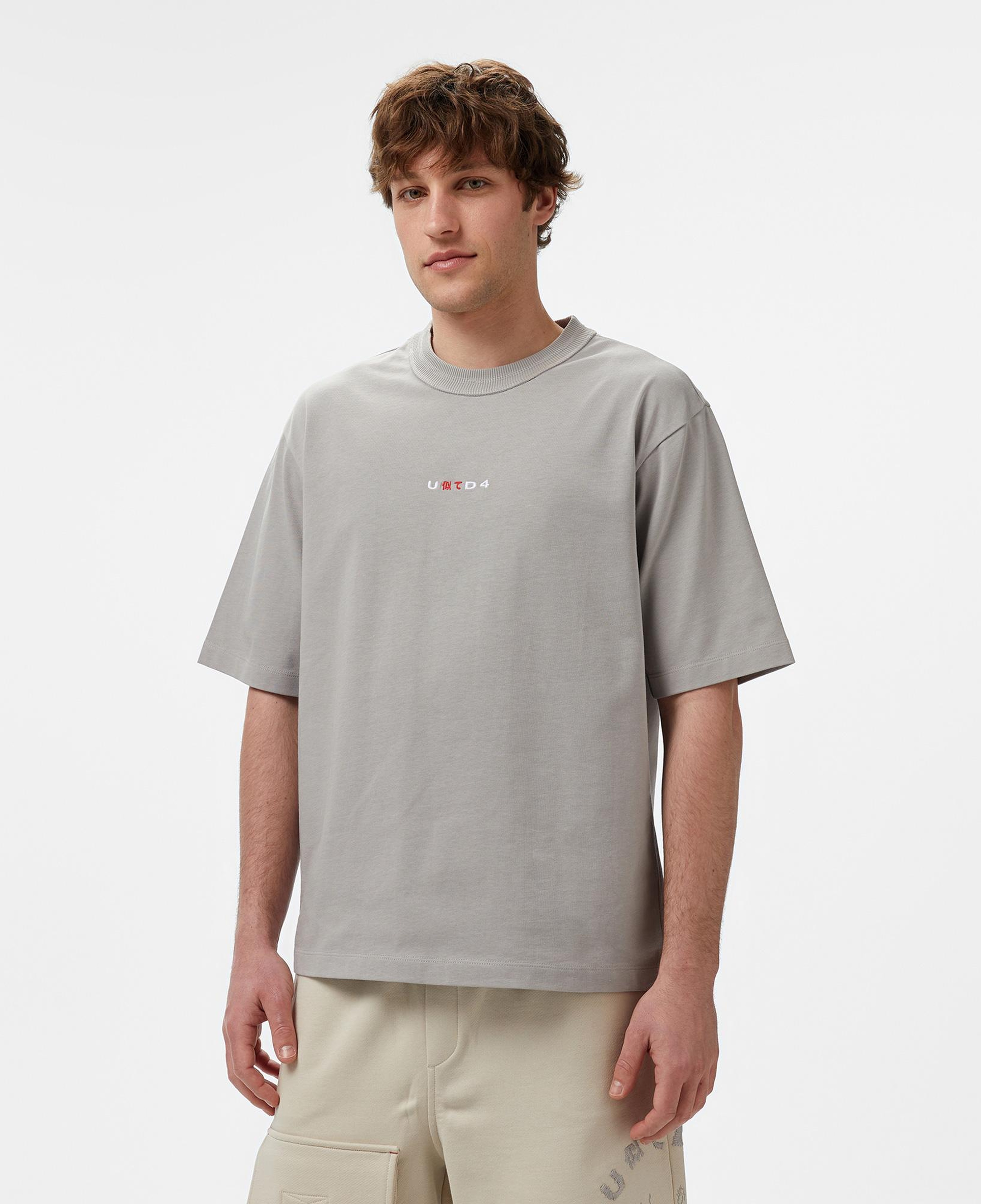 UNITED4 Comfort Erkek Gri T-Shirt