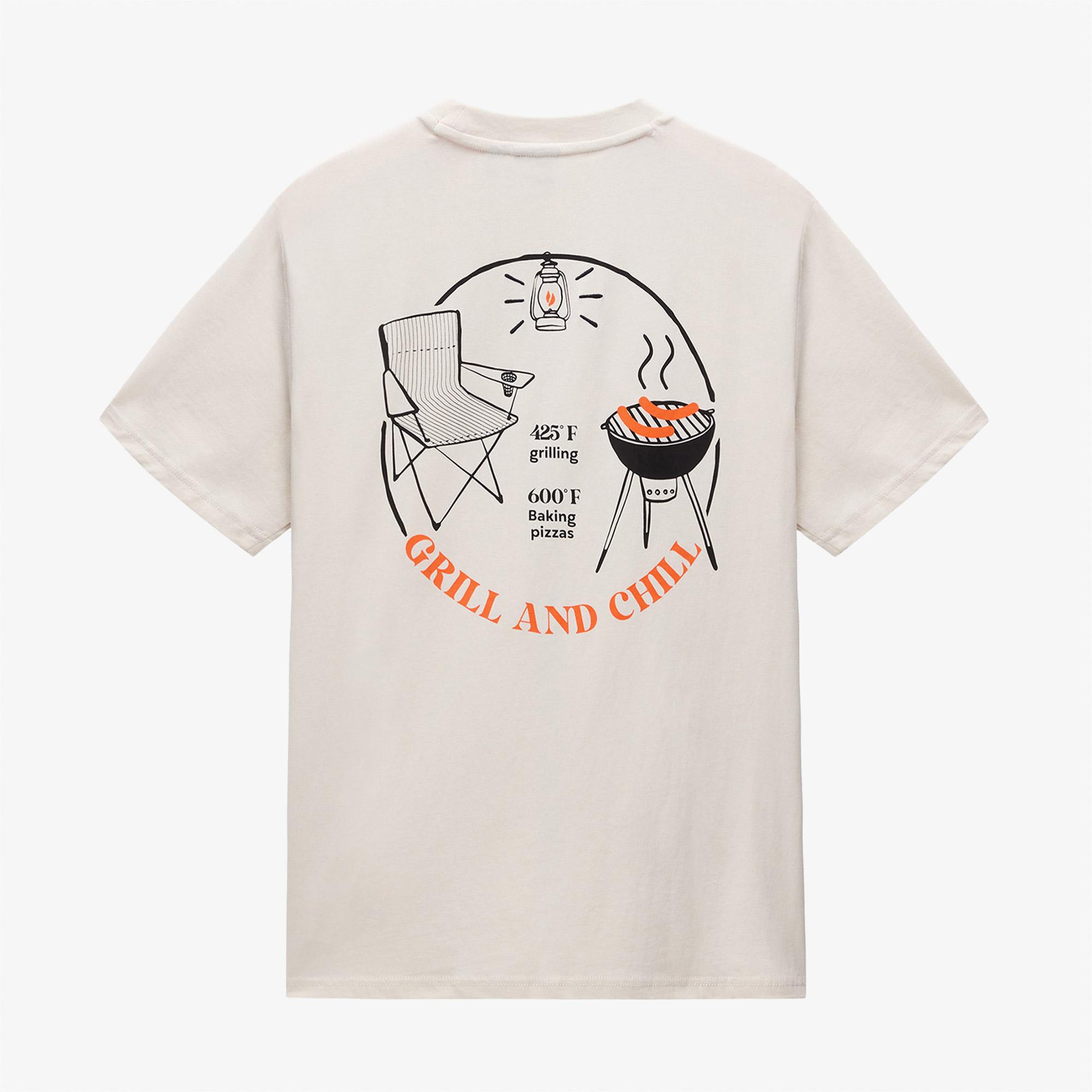 Napapijri Yukis Erkek Beyaz T-Shirt