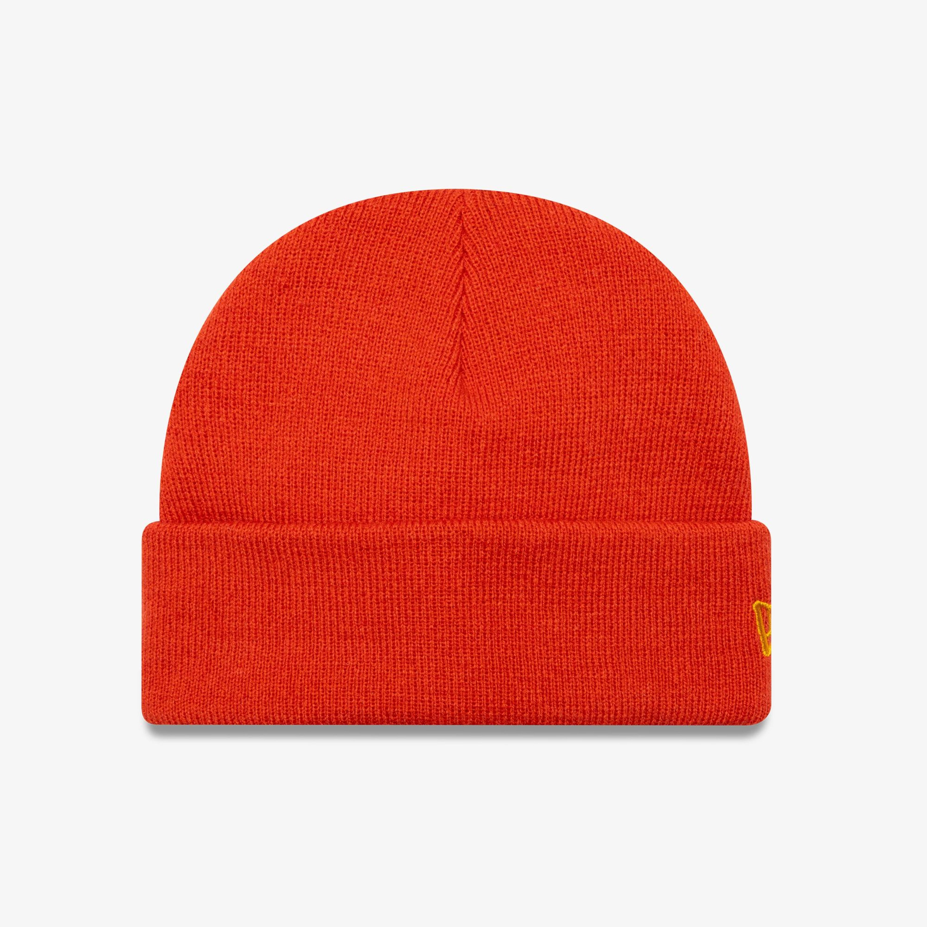 New Era Cuff Knit Newera İnr Erkek Kırmızı Bere