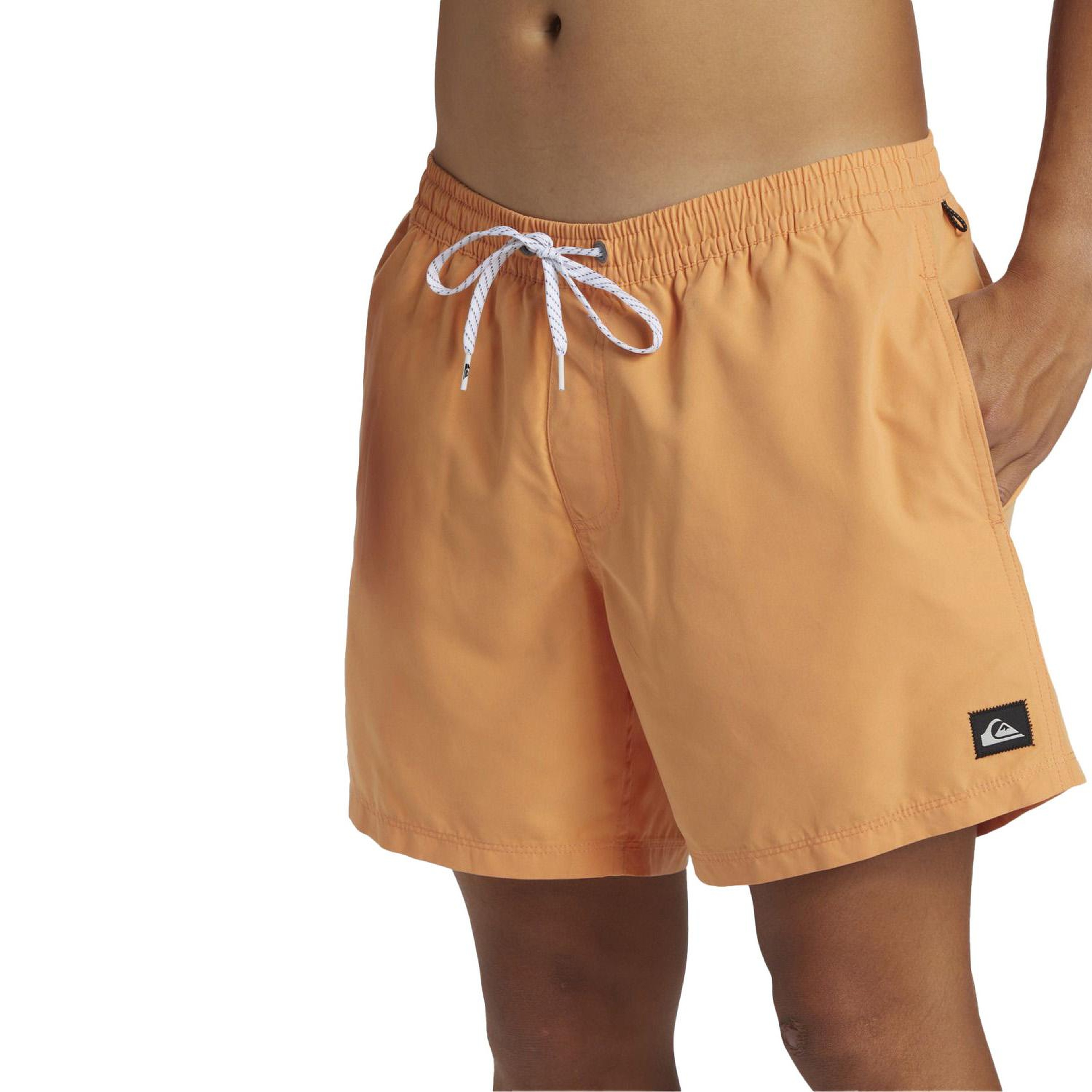 Quiksilver Everyday Solid Volley 15 Erkek Turuncu Volley Short