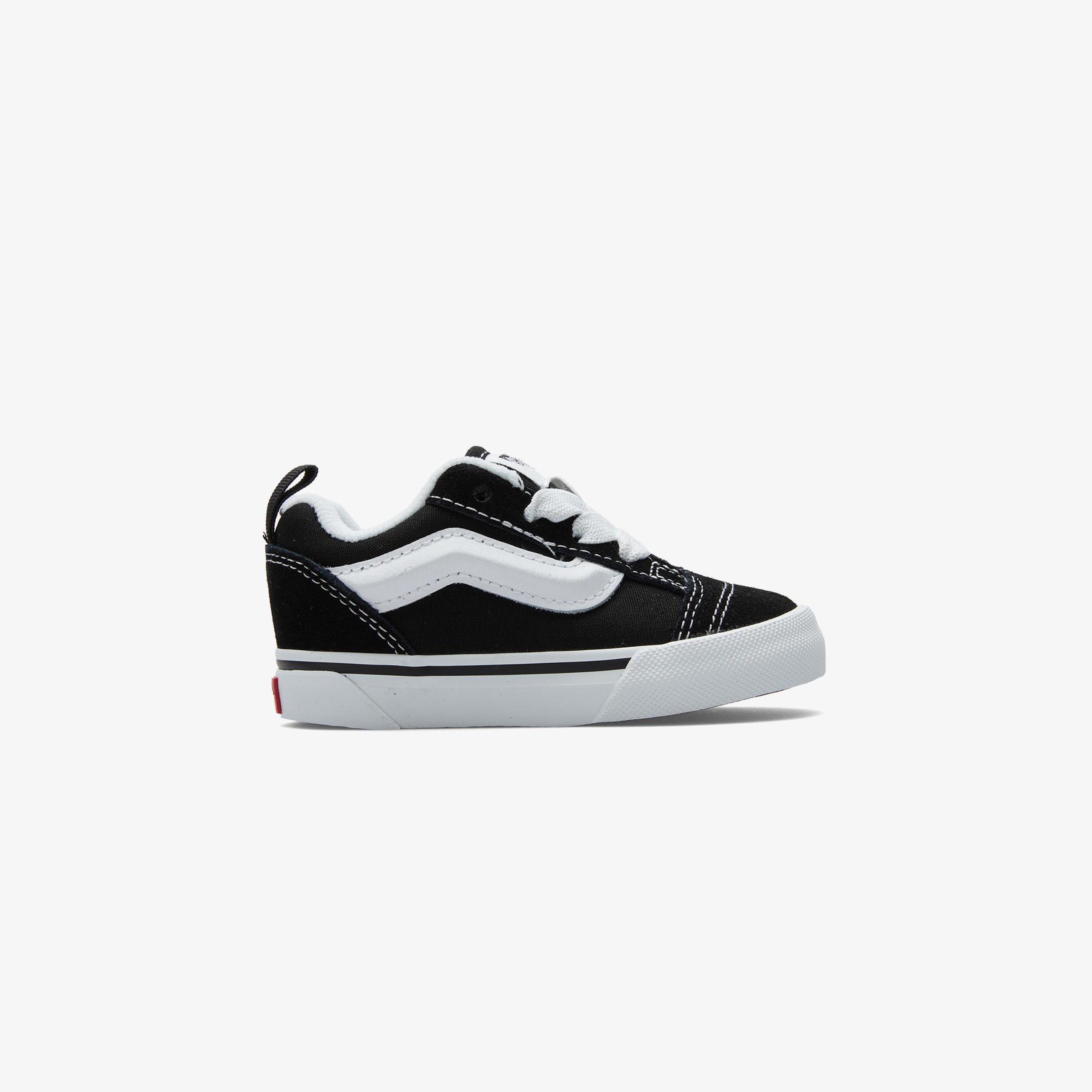 Vans Knu Skool Elastik Bağcıklı Bebek Siyah Spor Ayakkabı