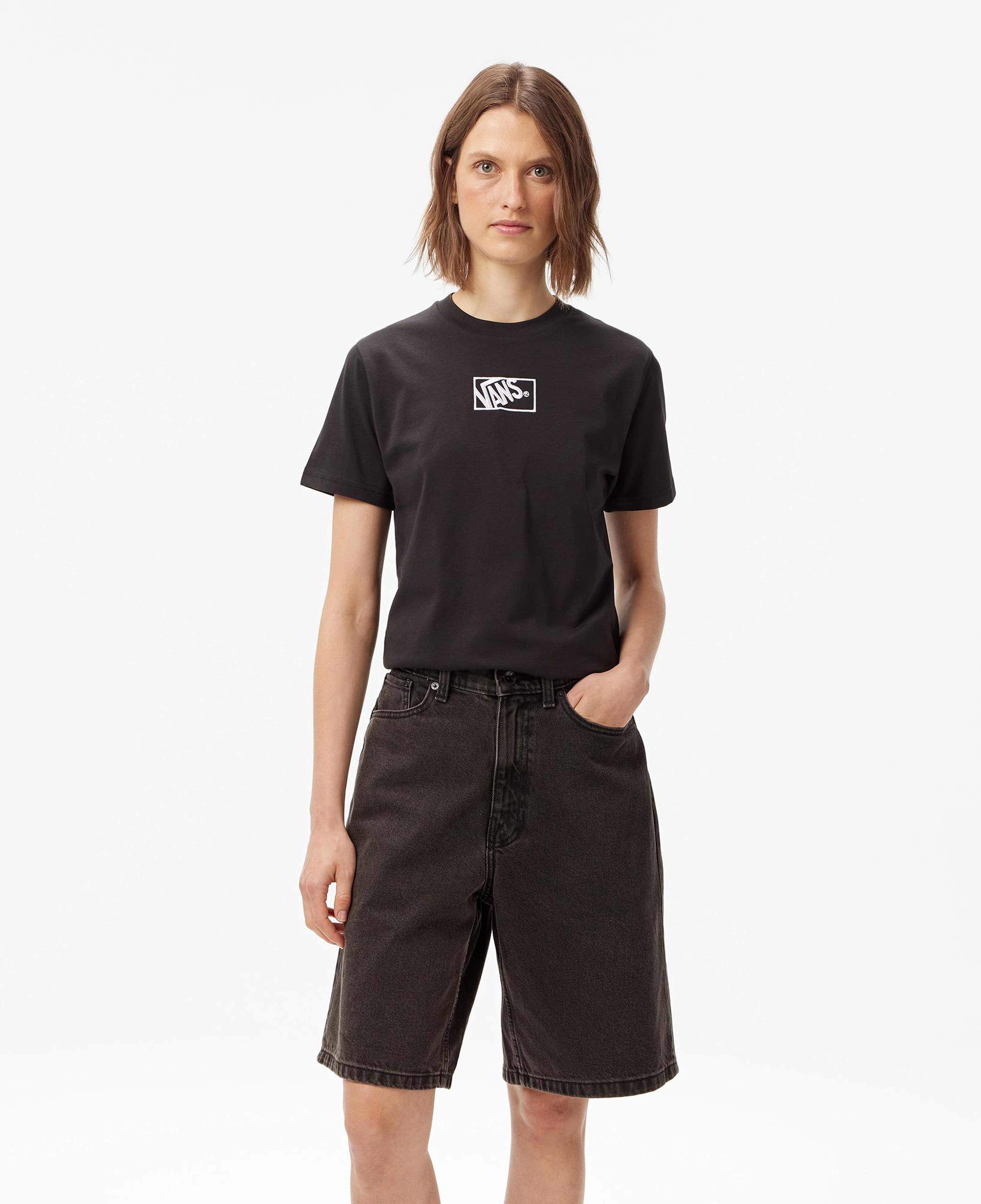 Vans By Blocked Box Çocuk Siyah T-Shirt