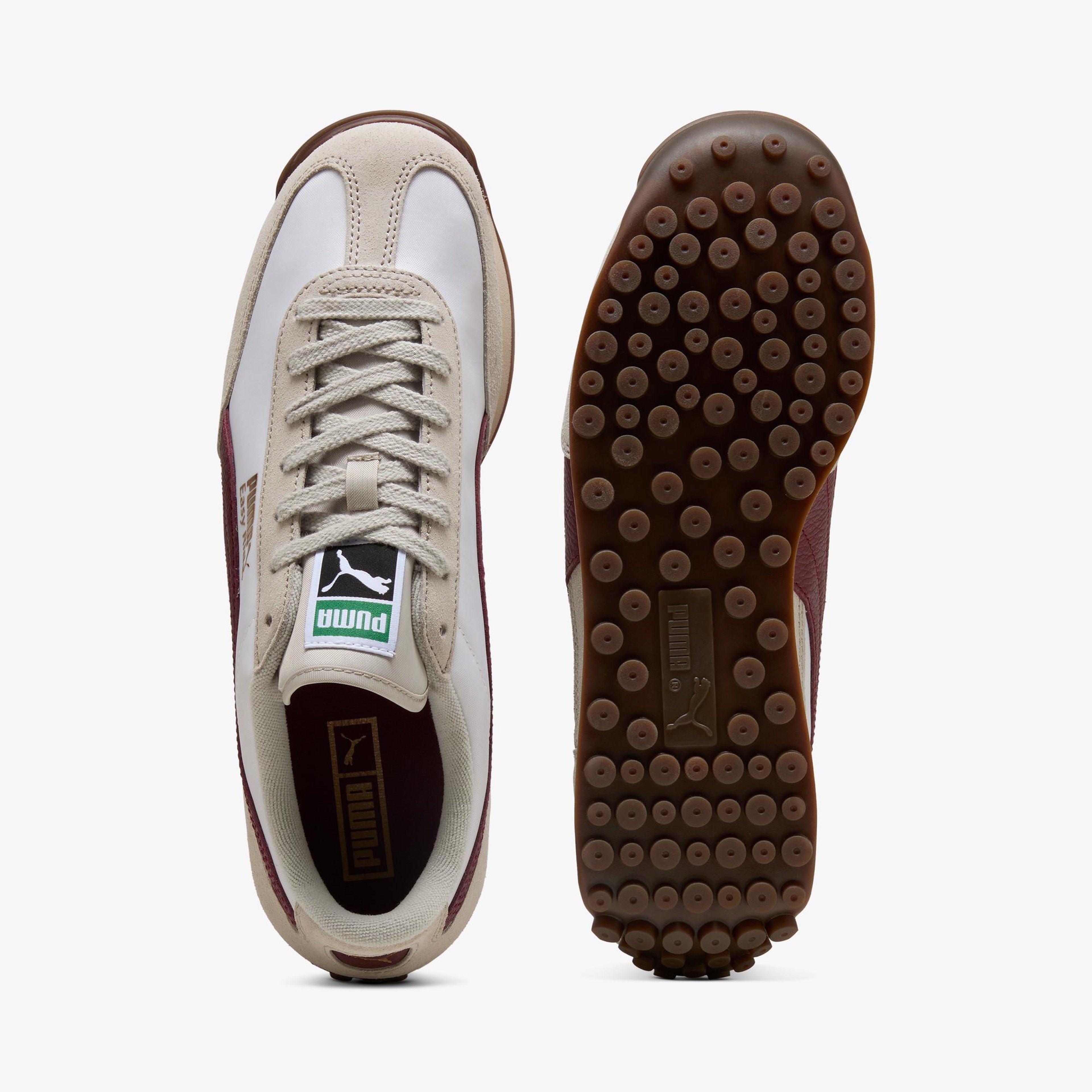 Puma Easy Rider Vintage Kadın Krem Spor Ayakkabı