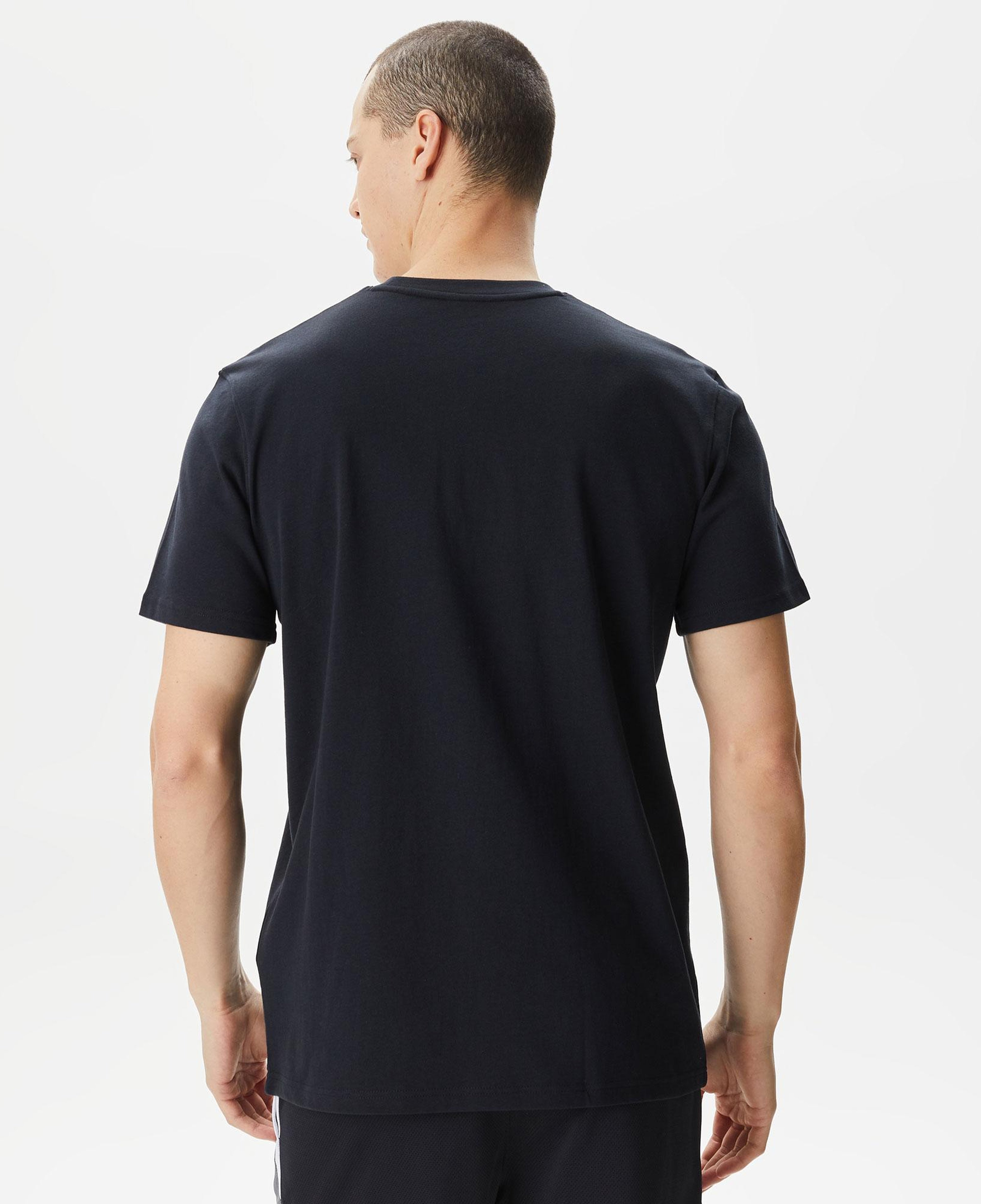 Under Armour Heavyweight LC Patch Erkek Siyah T-Shirt
