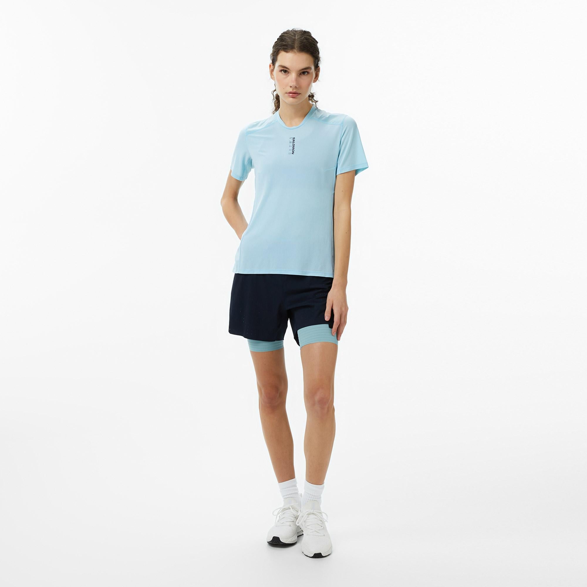 Salomon S/Lab Ultra Fdh Kadın Mavi T-Shirt