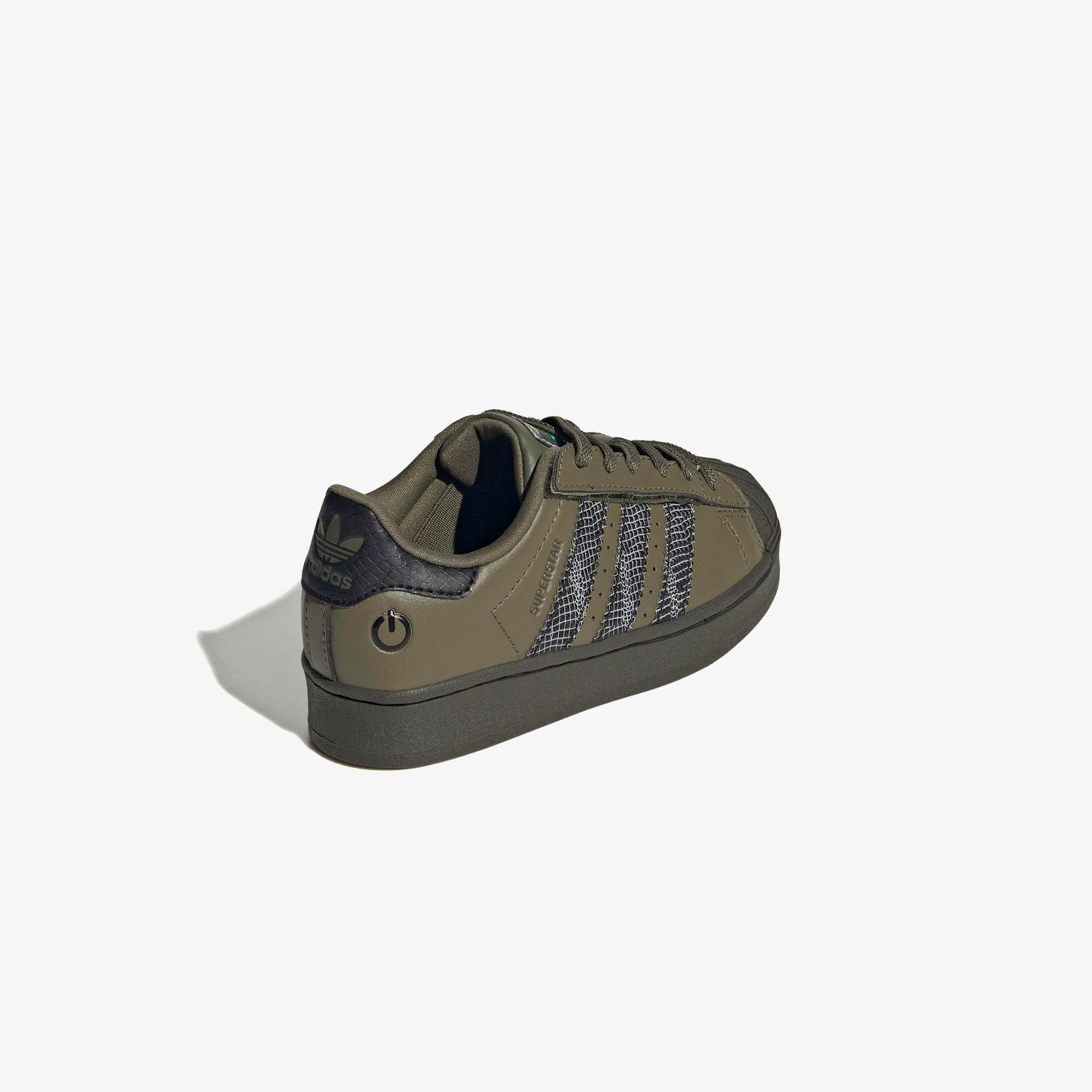 adidas Superstar Led Lights Comfort El Çocuk Yeşil Spor Ayakkabı