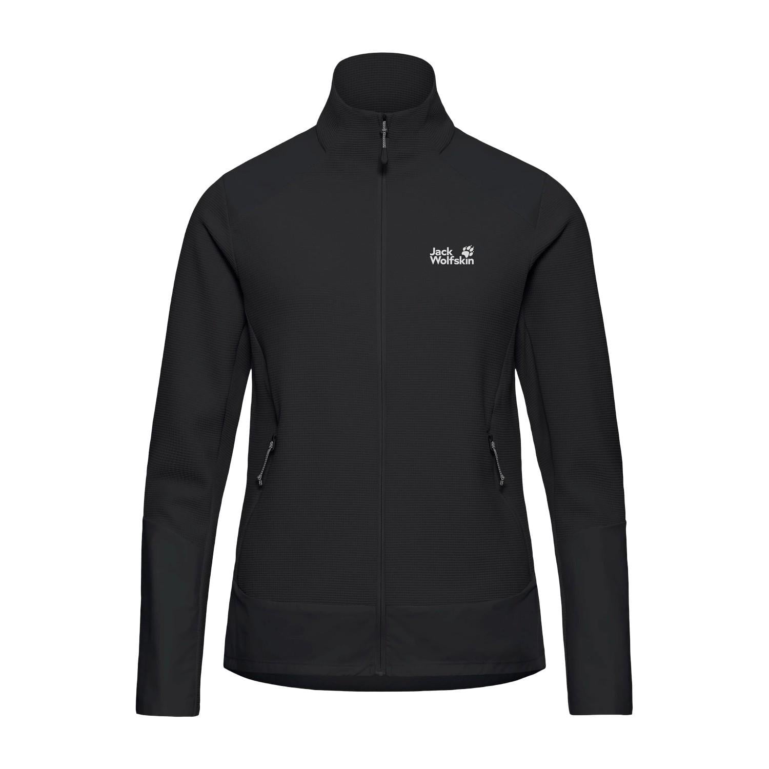 Jack Wolfskin Ridge Hike Fz Kadın Siyah Polar Ceket