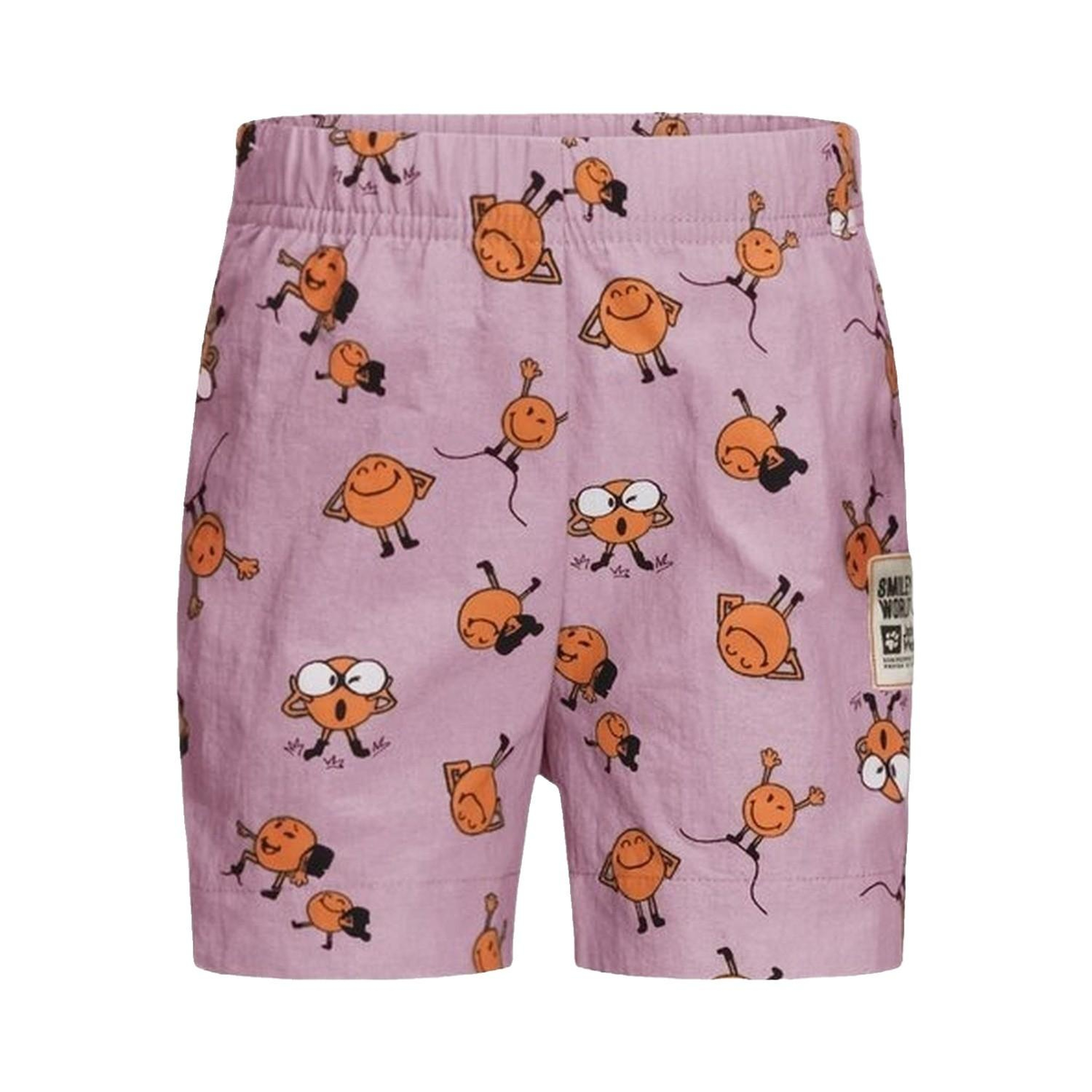 Jack Wolfskin Smileyworld Shorts Unisex Çocuk Pembe Şort