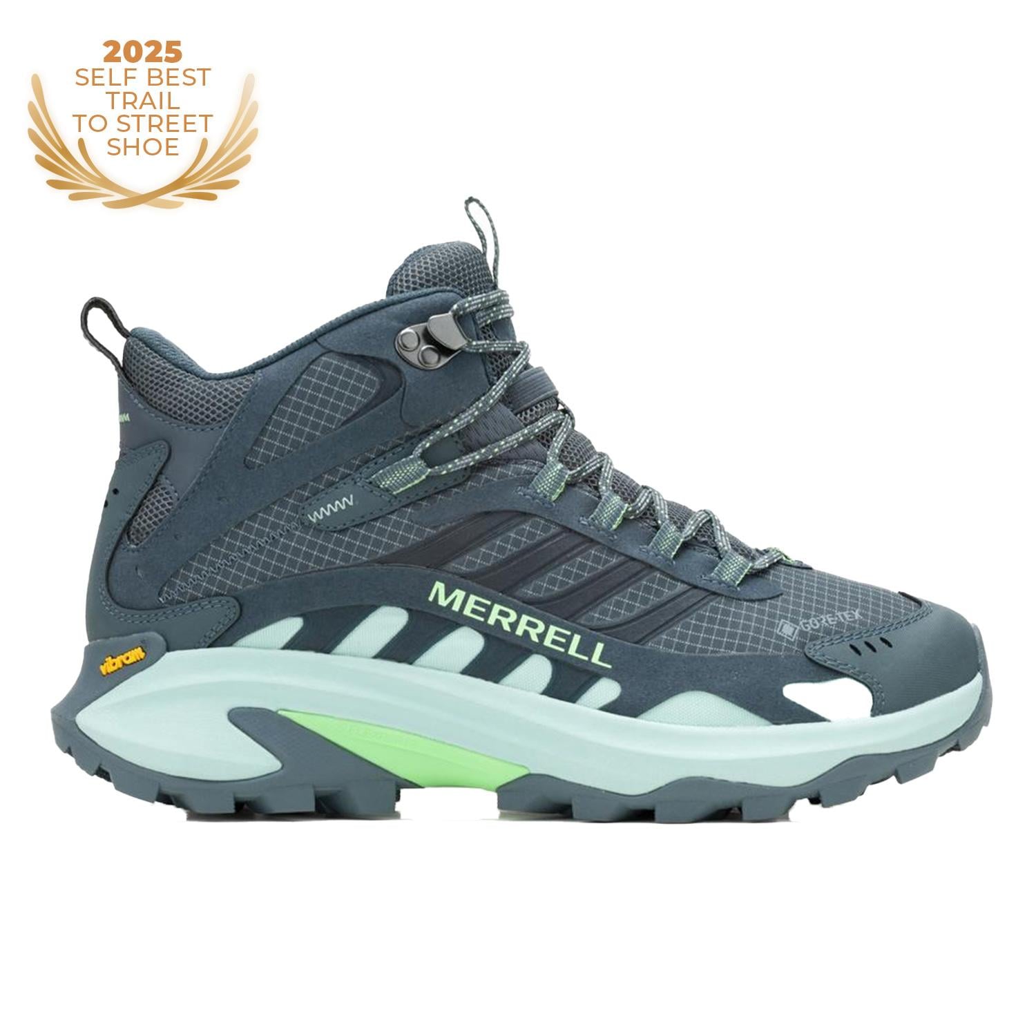 Merrell Moab Speed 2 Mid Gore-Tex Erkek Mavi Bot