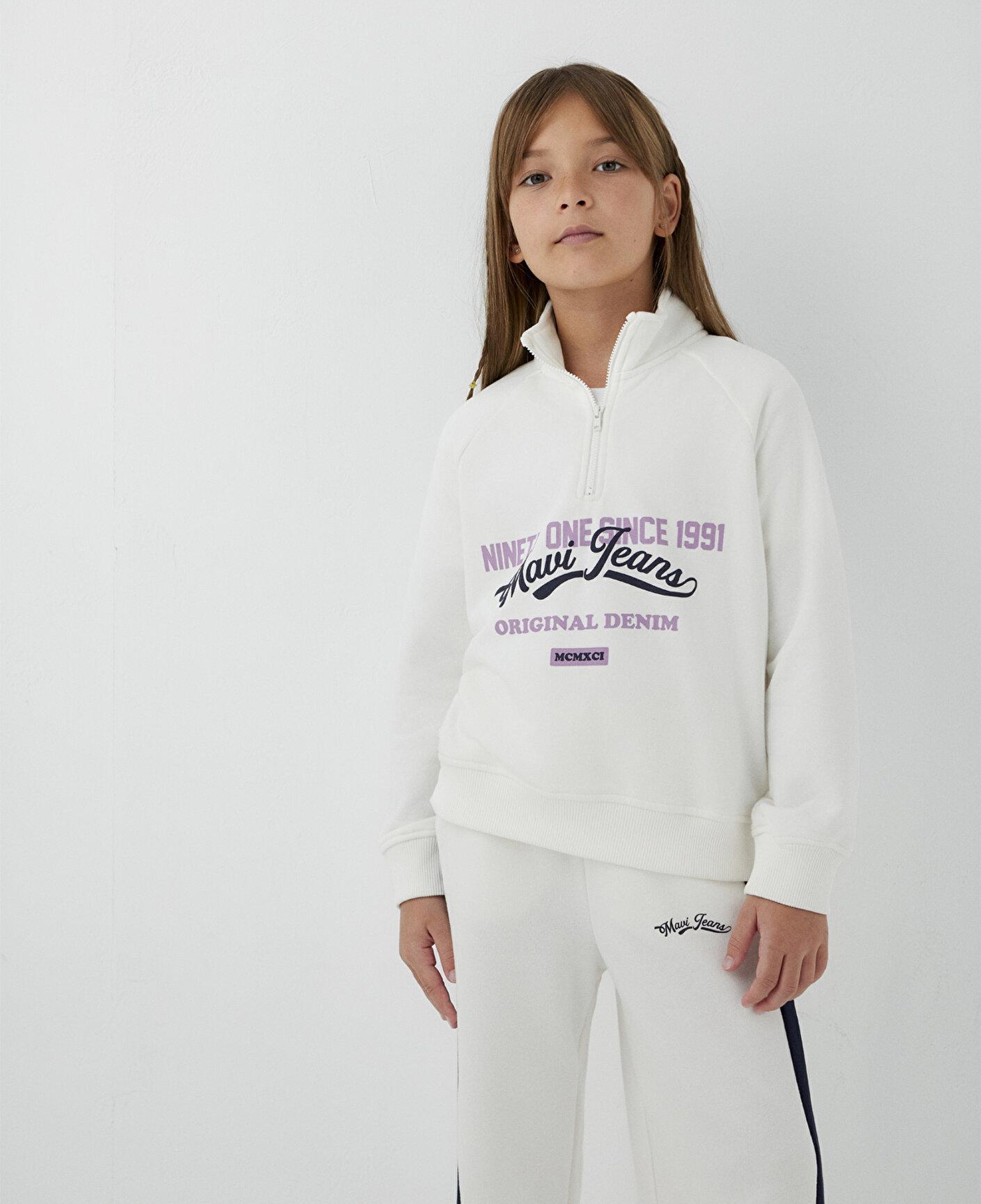 Mavi Ekru Sweatshirt 7S10191-70057