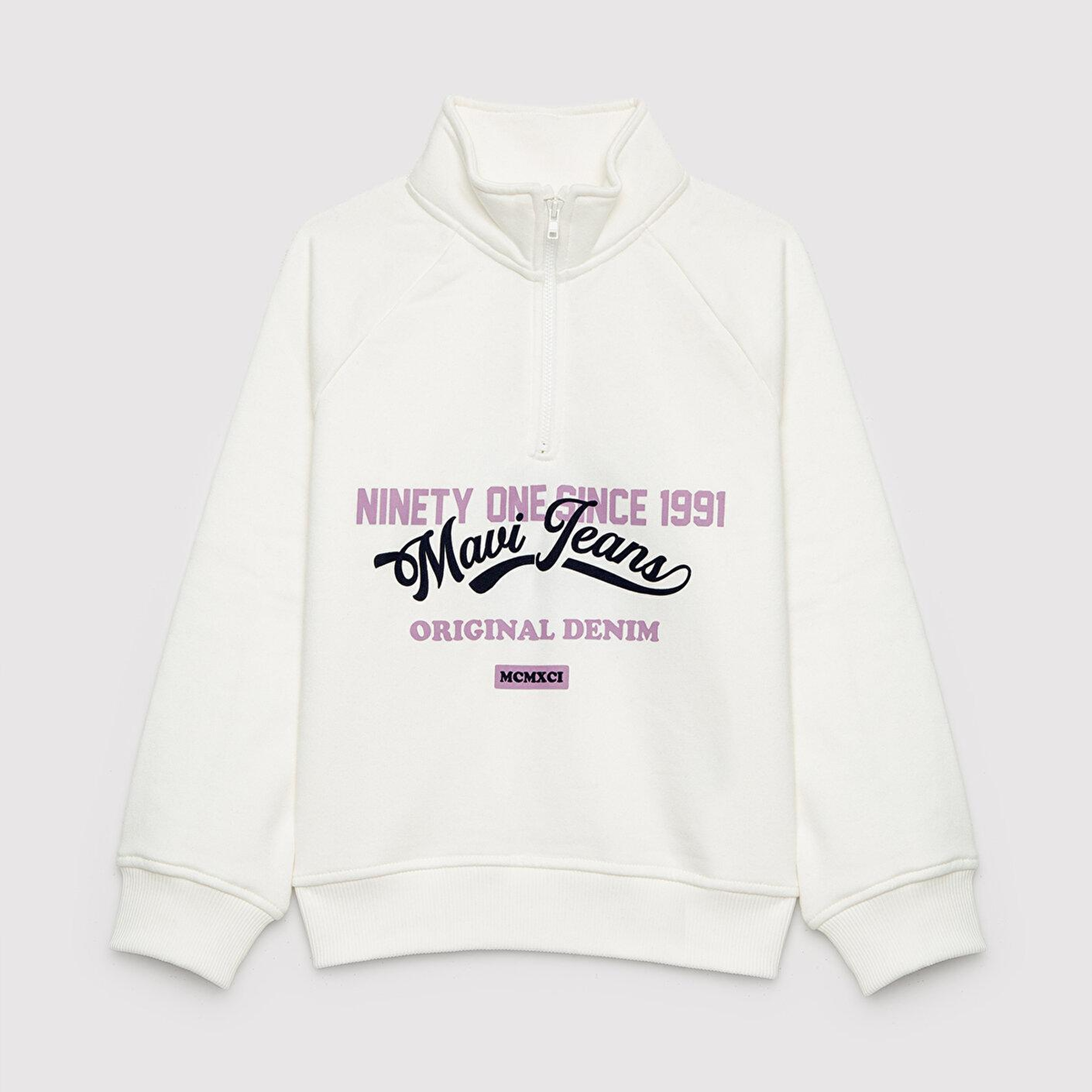 Mavi Ekru Sweatshirt 7S10191-70057