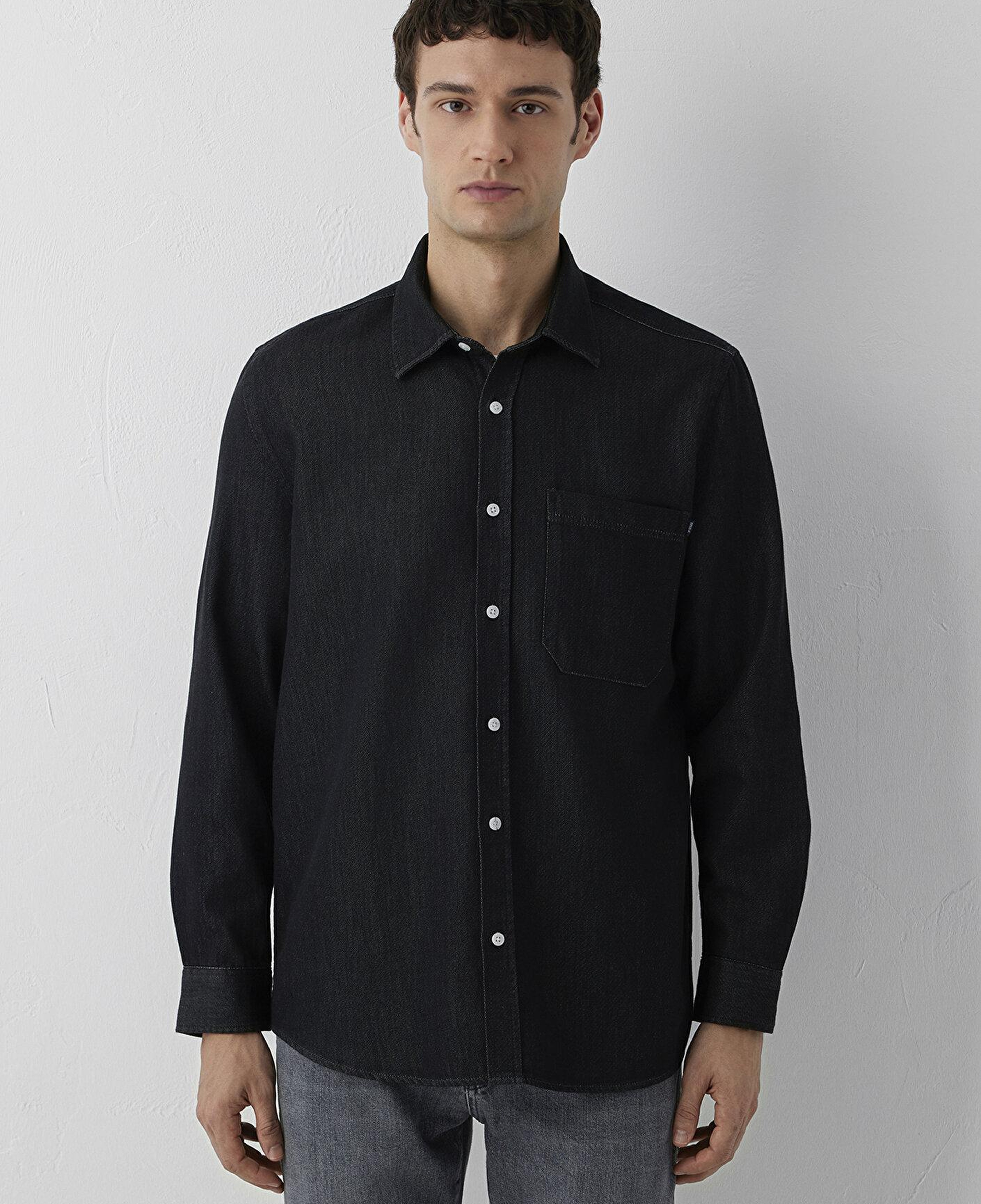 Mavi Antrasit Denim Gömlek Regular Fit / Normal Kesim 0212085-90850