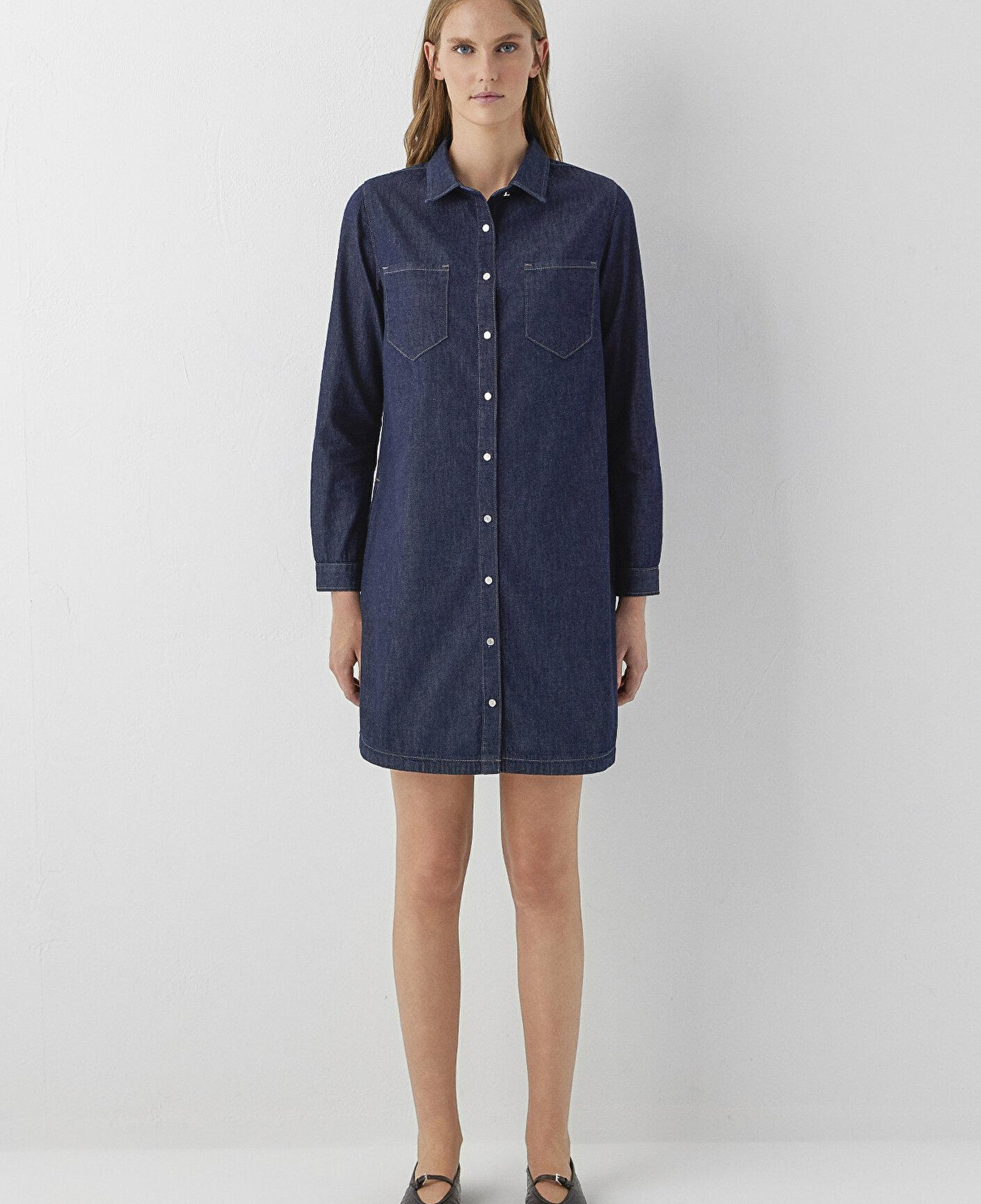 Mavi Liz Everday Rinse Jean Elbise 130656-A6214