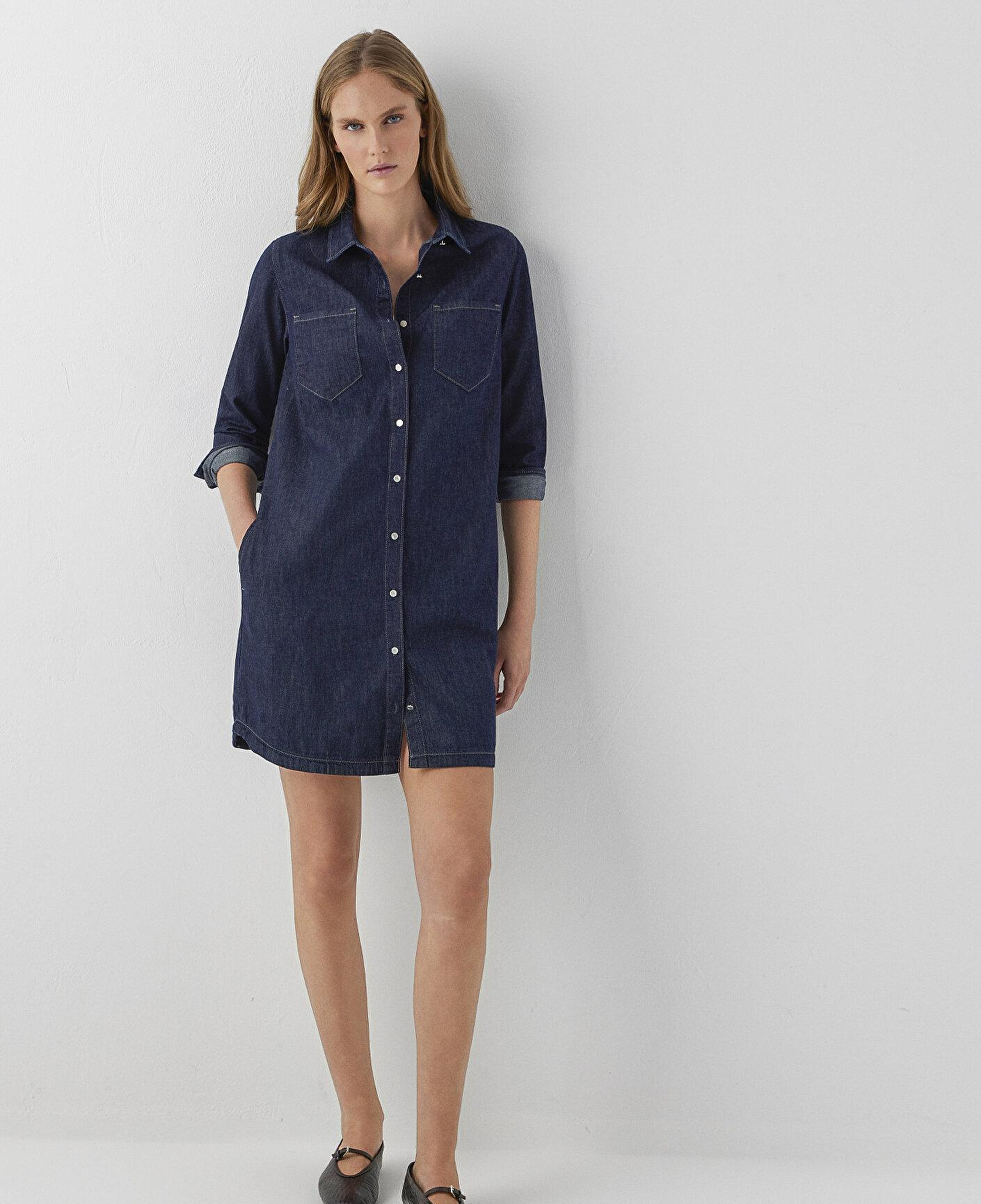 Mavi Liz Everday Rinse Jean Elbise 130656-A6214