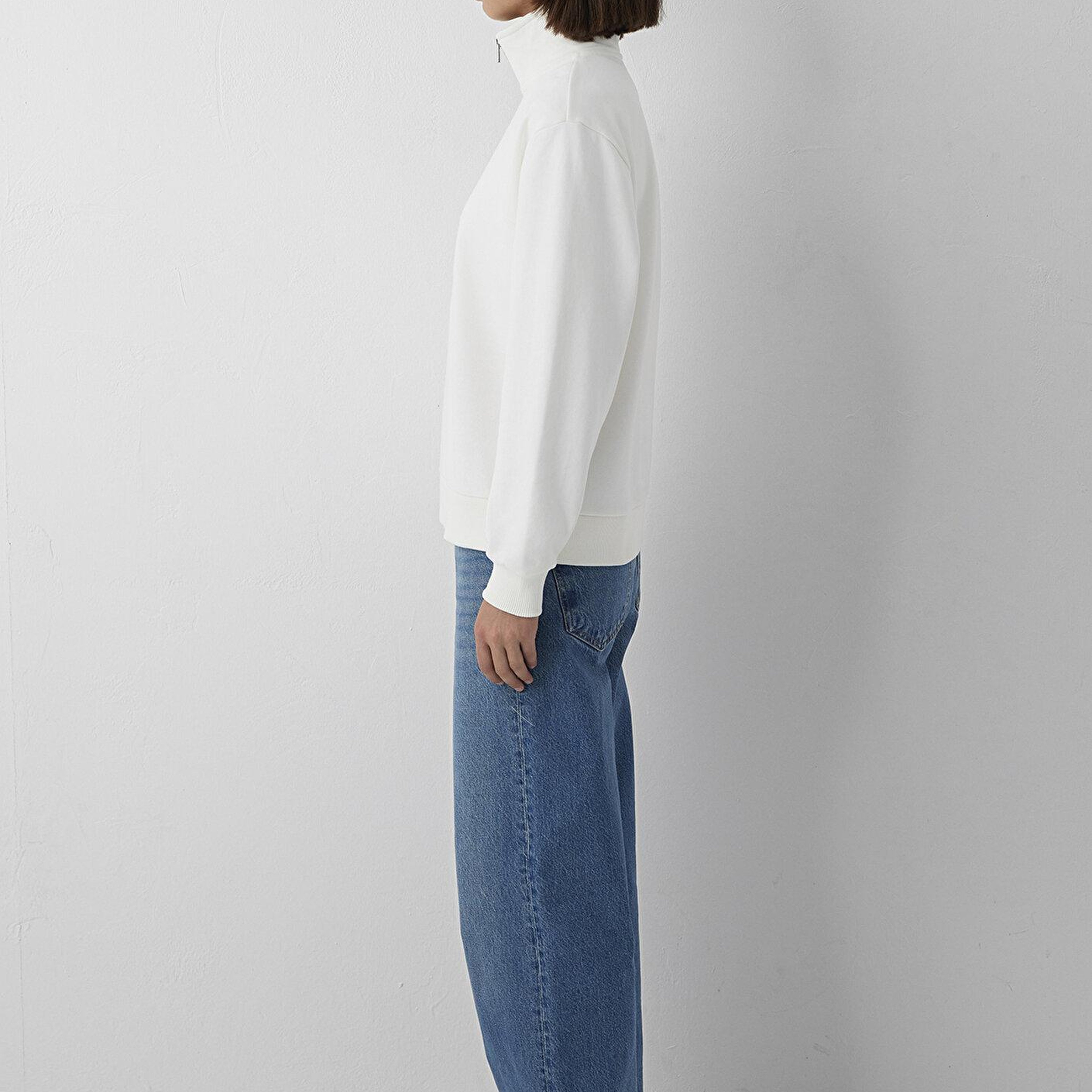 Mavi Ekru Sweatshirt 1S10553-70057