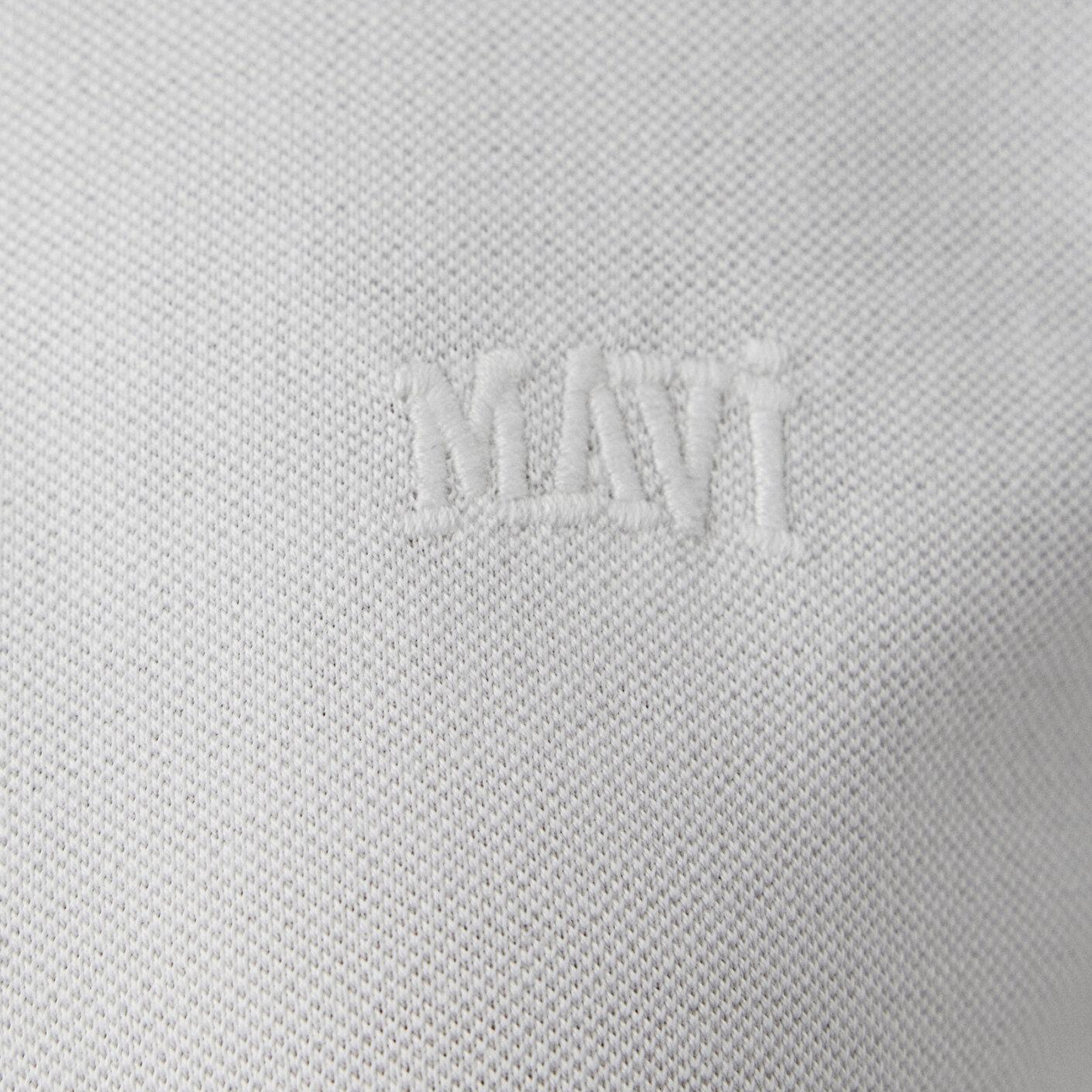 Mavi Mavi Logo Baskılı Ekru Polo Tişört Regular Fit / Normal Kesim 1614192-70057