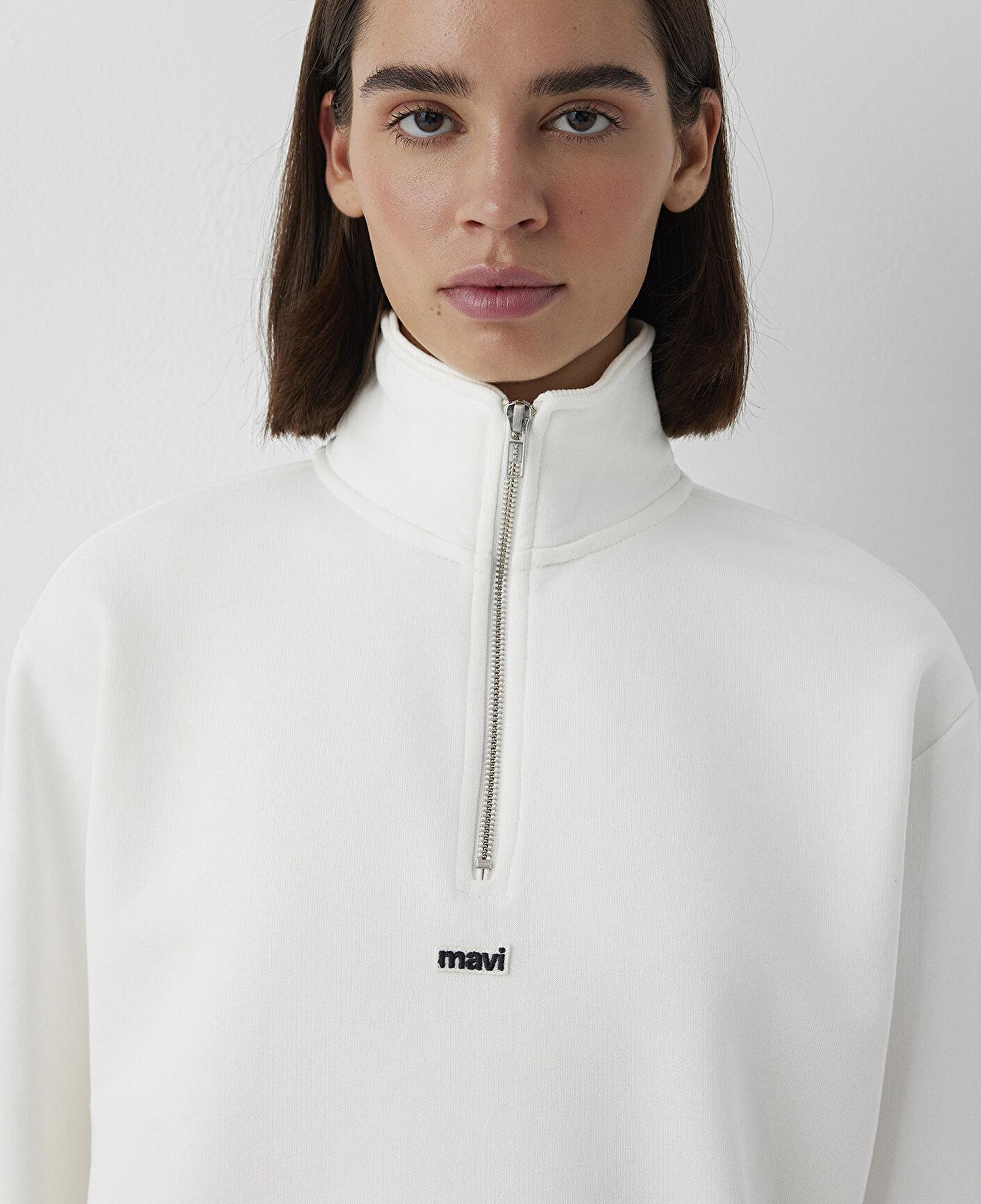 Mavi Ekru Sweatshirt 1S10553-70057