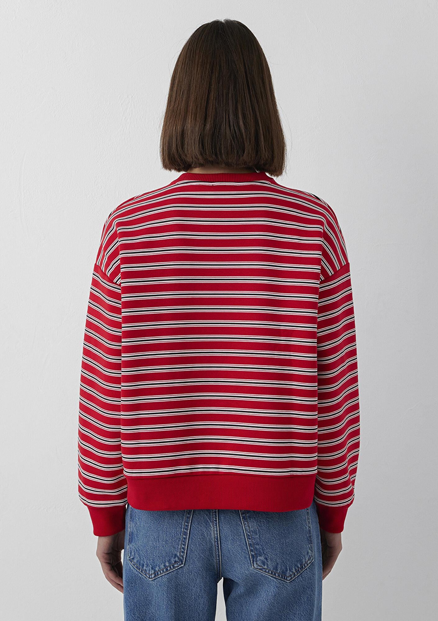 Mavi Kırmızı Sweatshirt 1S20092-86680