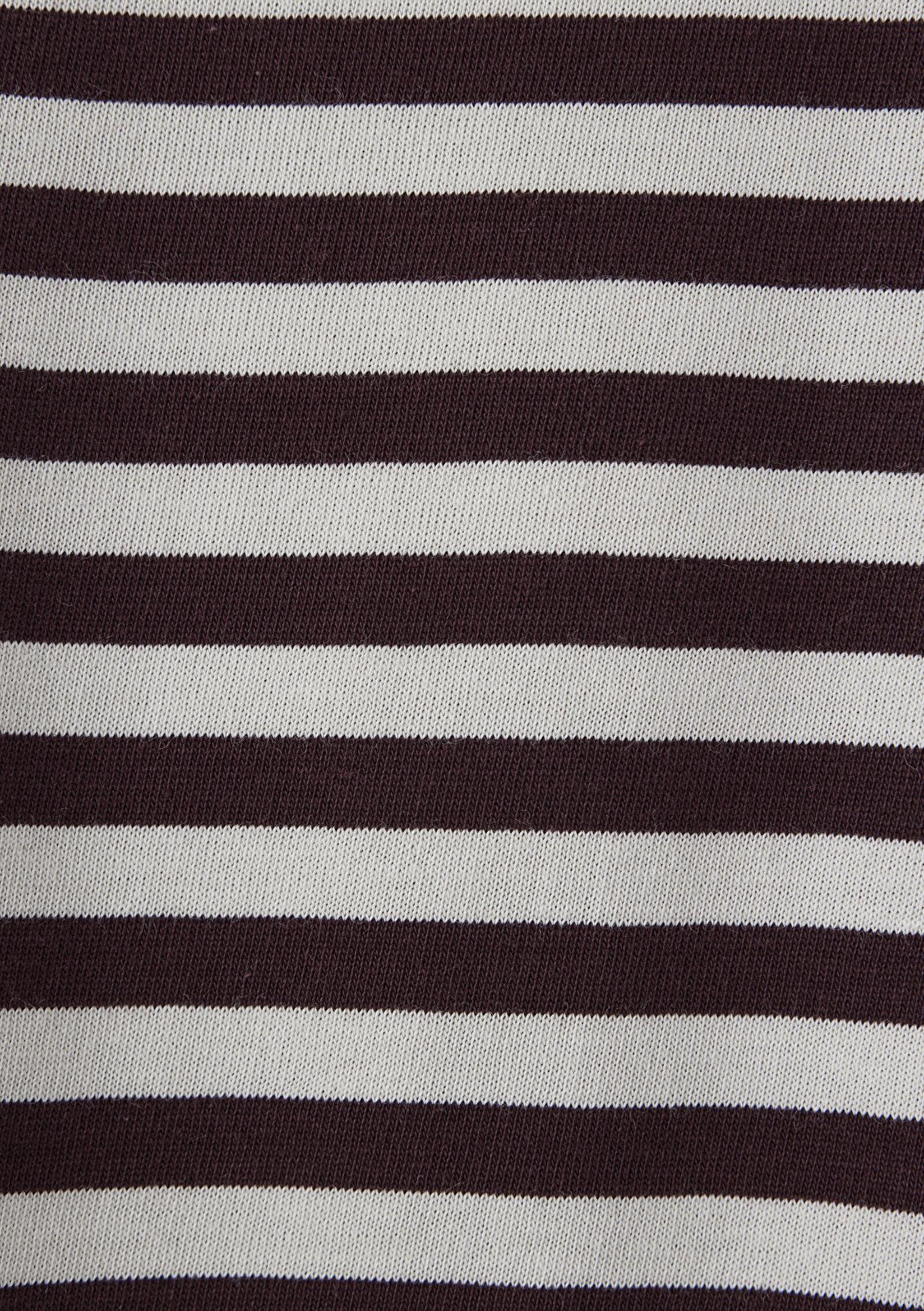 Mavi Çizgili Tişört Loose Fit / Bol Rahat Kesim 1620395-87982