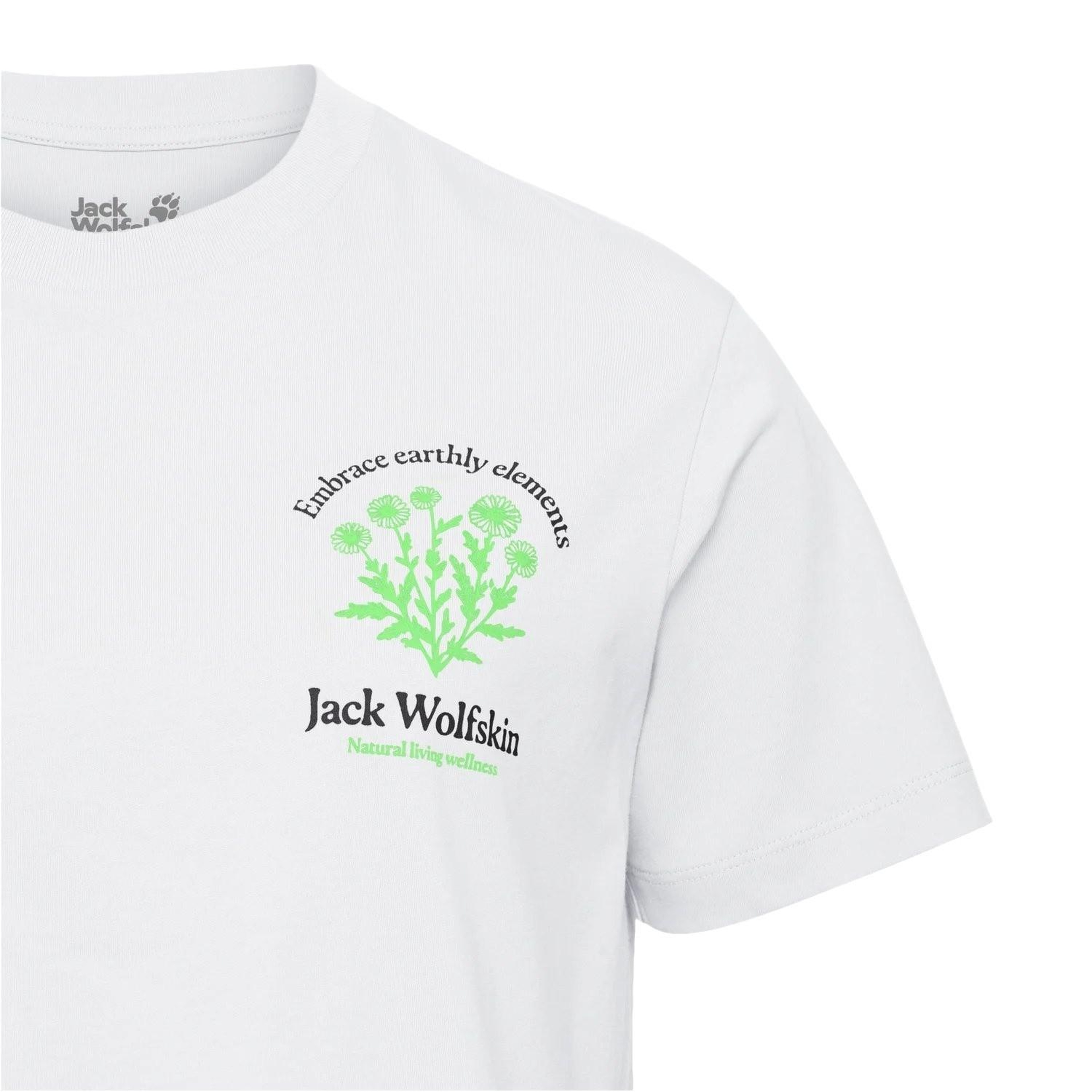 Jack Wolfskin Carefree Kadın Beyaz Tişört