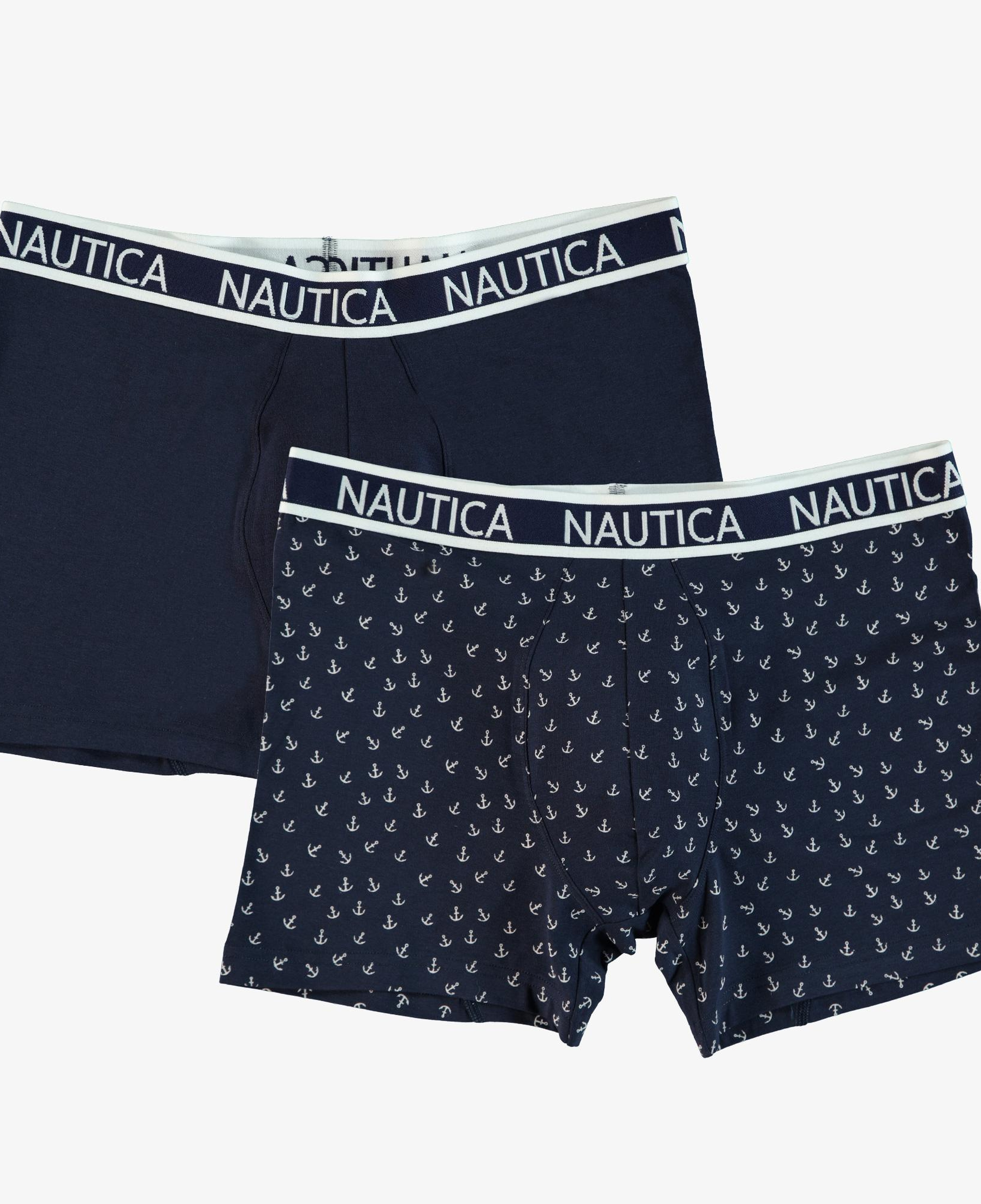 Nautica Erkek Lacivert 2li Modal Karışımlı Boxer