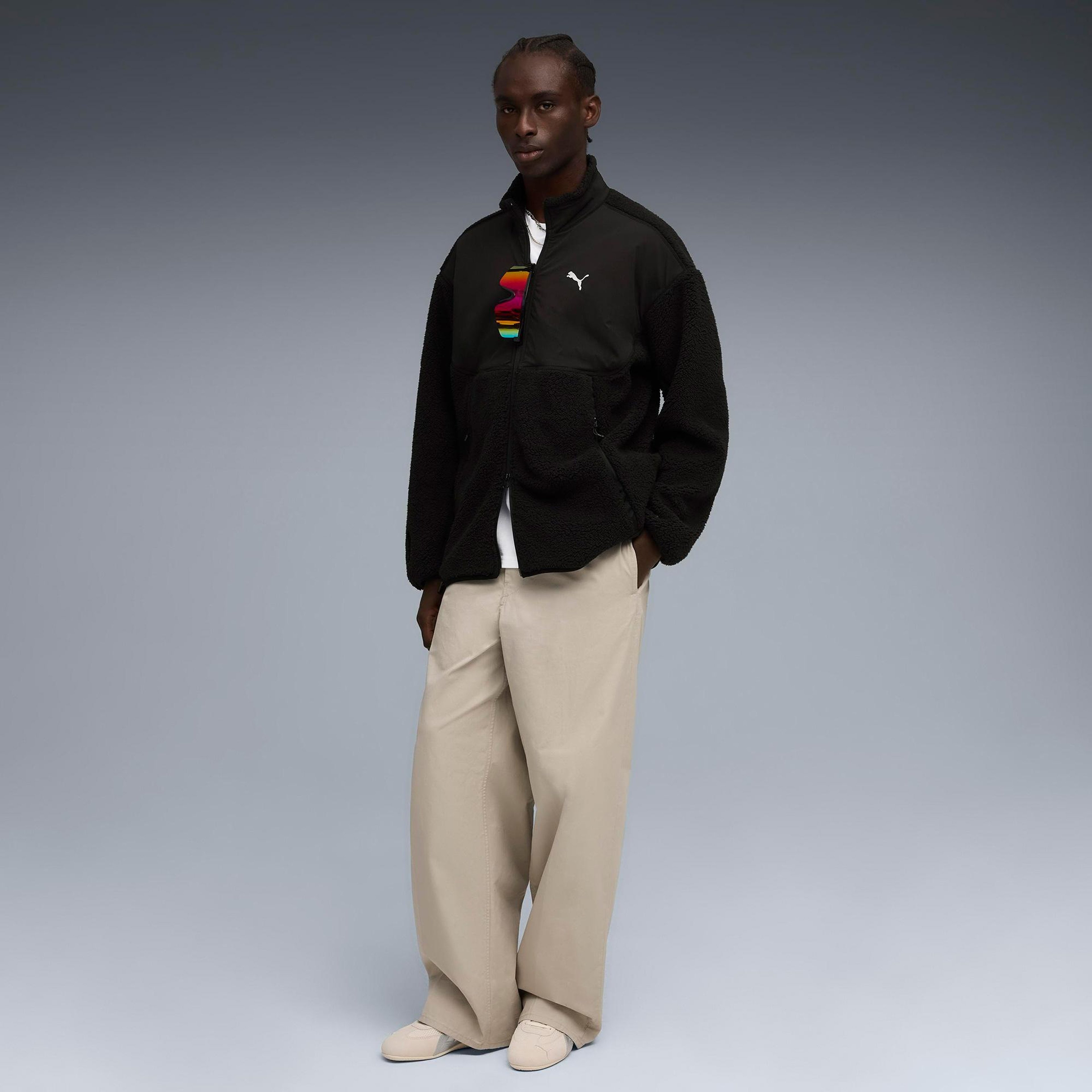 Puma TECH Soft Tech Erkek Siyah Ceket