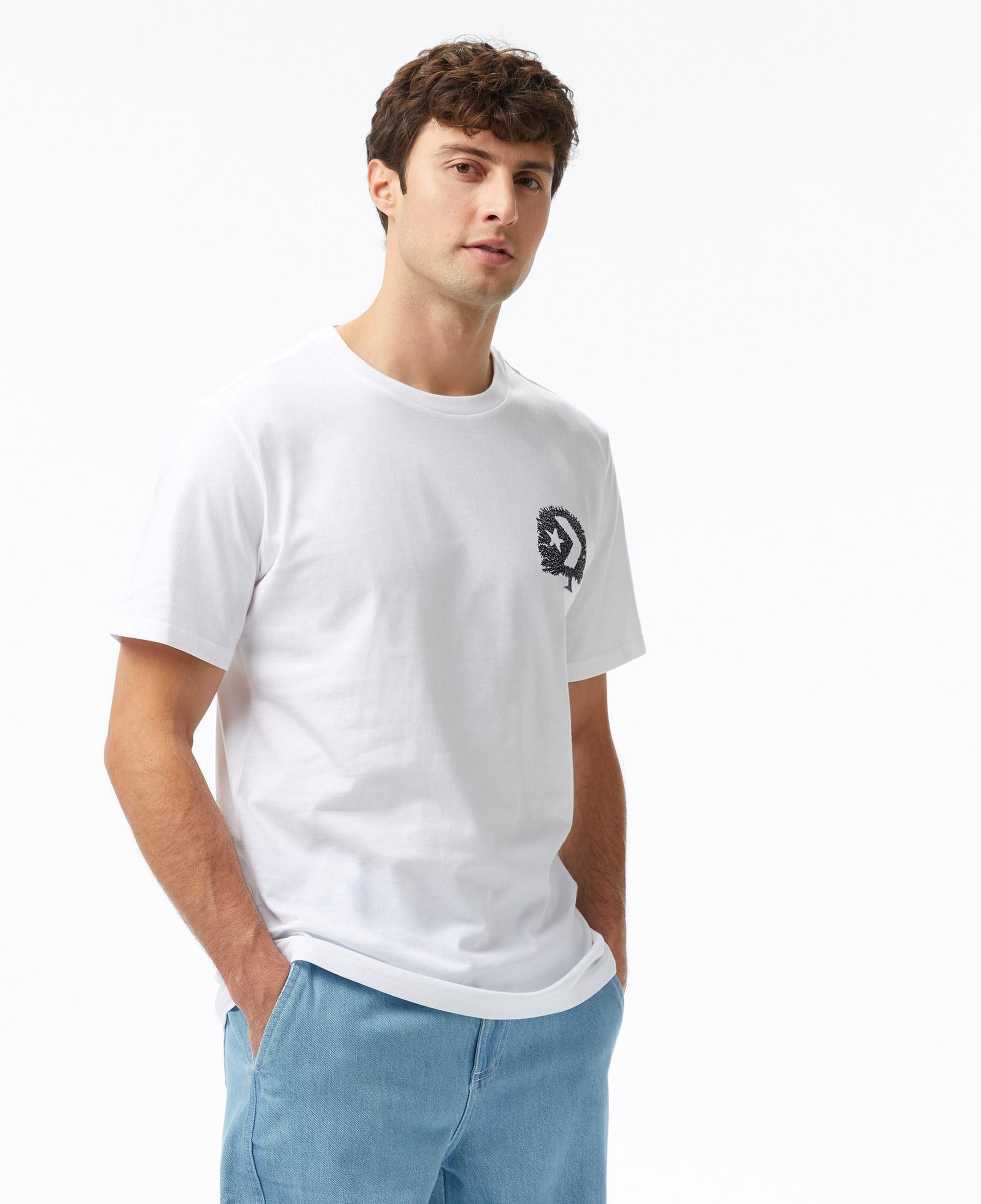 Converse Think Outside Erkek Beyaz T-Shirt