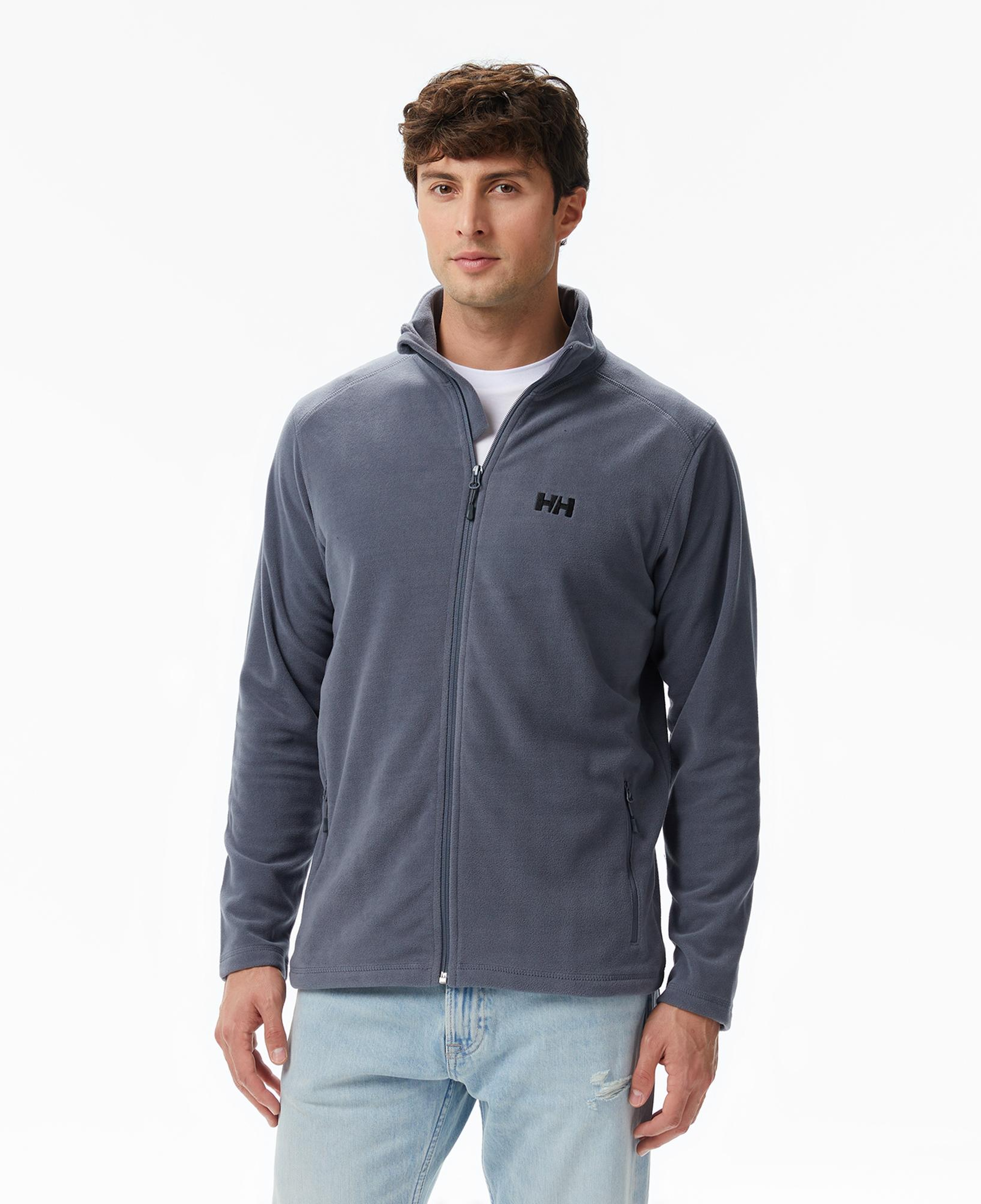 Helly Hansen Fullzip Polar Erkek Gri Ceket