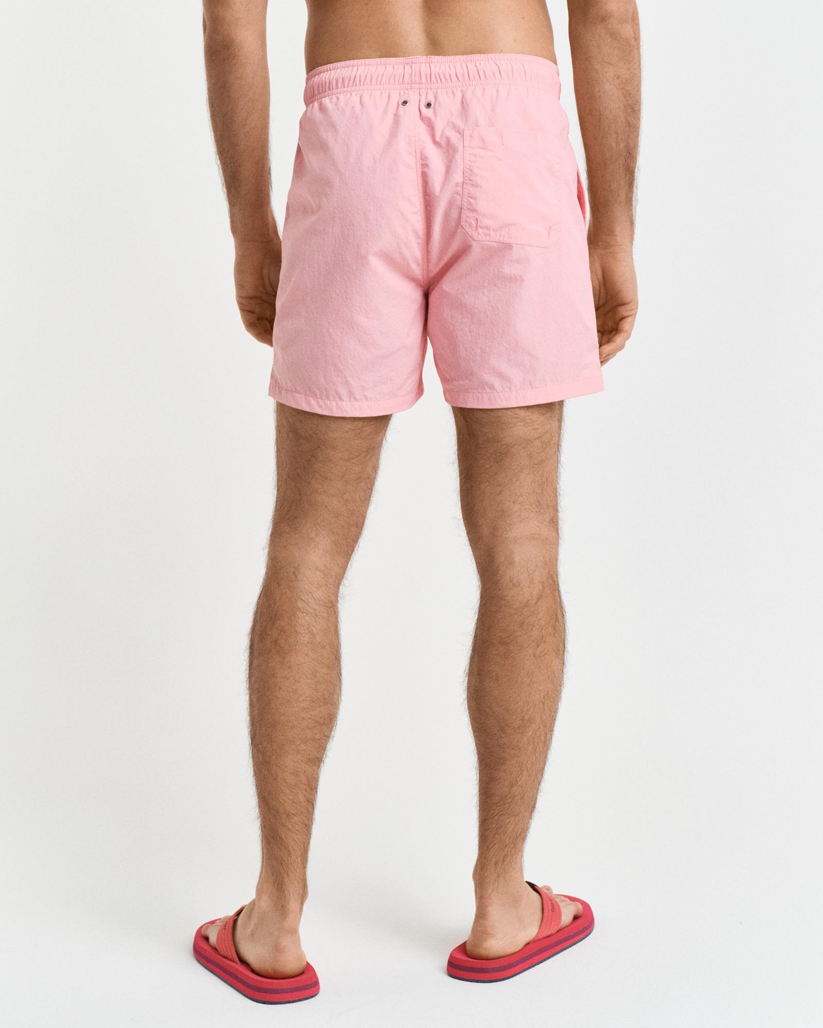 GANT Erkek Pembe Regular Fit Deniz Şortu