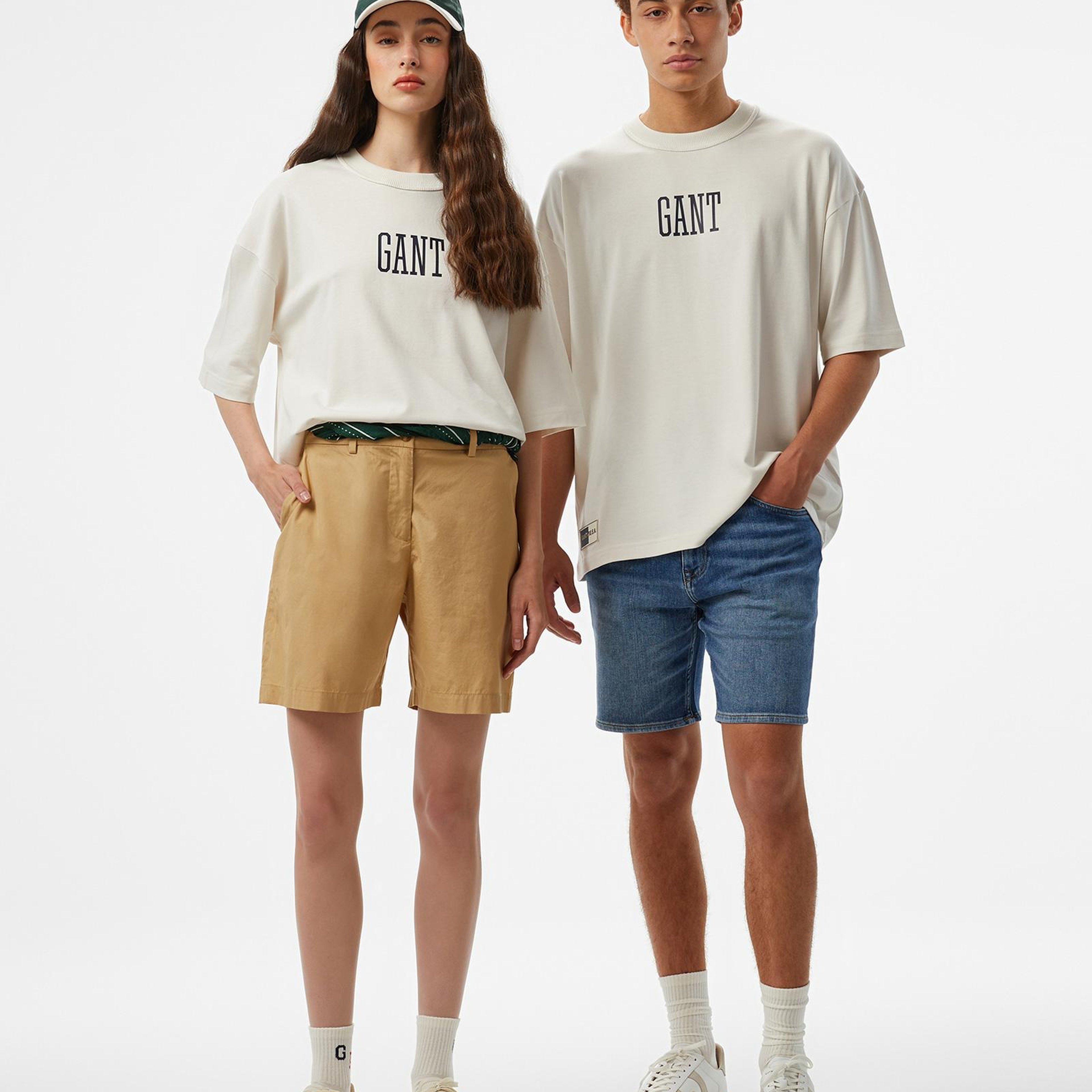 GANT Erkek Beyaz T-Shirt