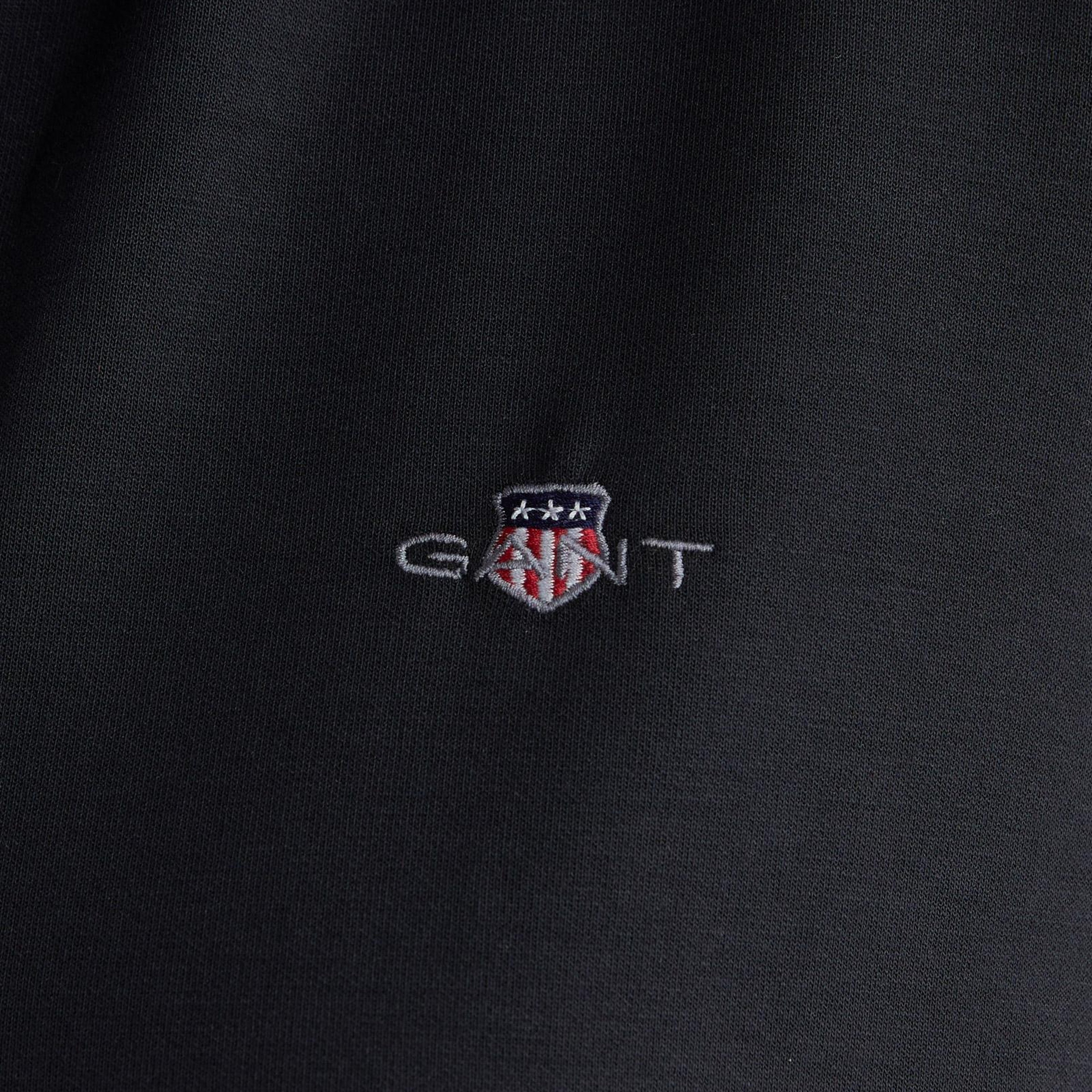 GANT Kadın Siyah Relaxed Fit Polo Yaka Polo