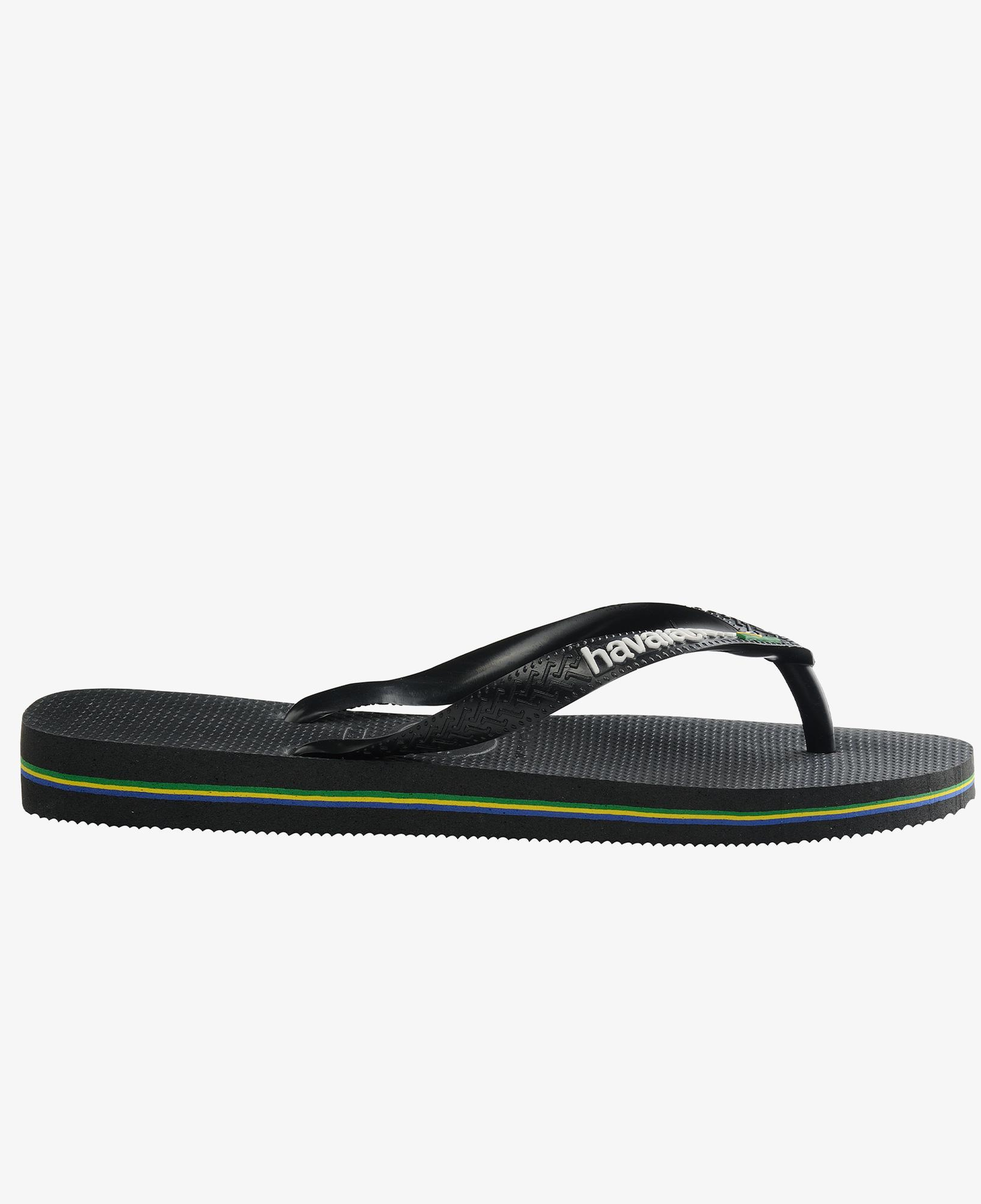 Havaianas Brasil Logo Unisex Siyah Terlik