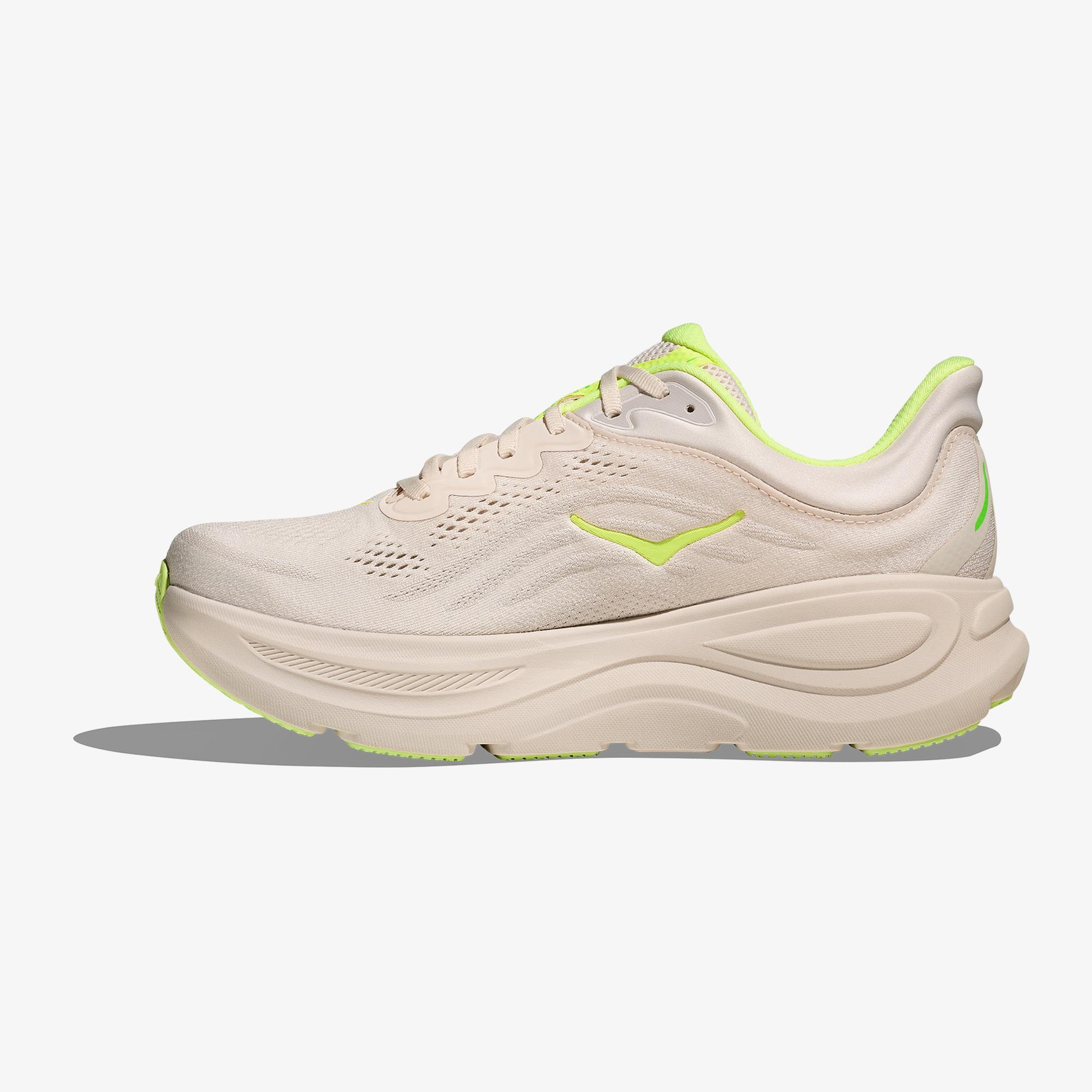 Hoka Bondi 9 Erkek Bej Yol Koşusu Ayakkabısı