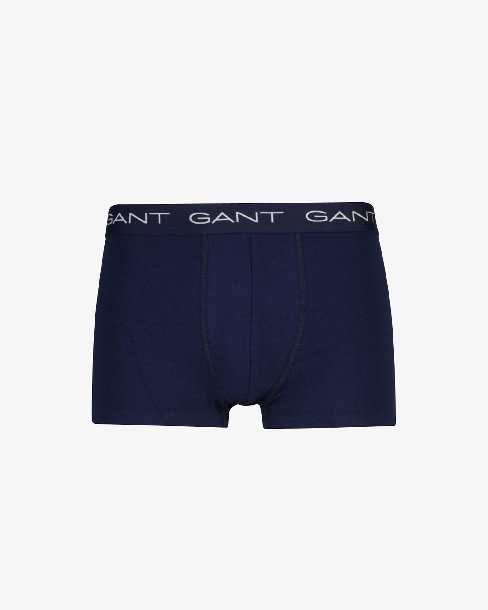 GANT Erkek Beyaz Slim Fit 3'lü Boxer