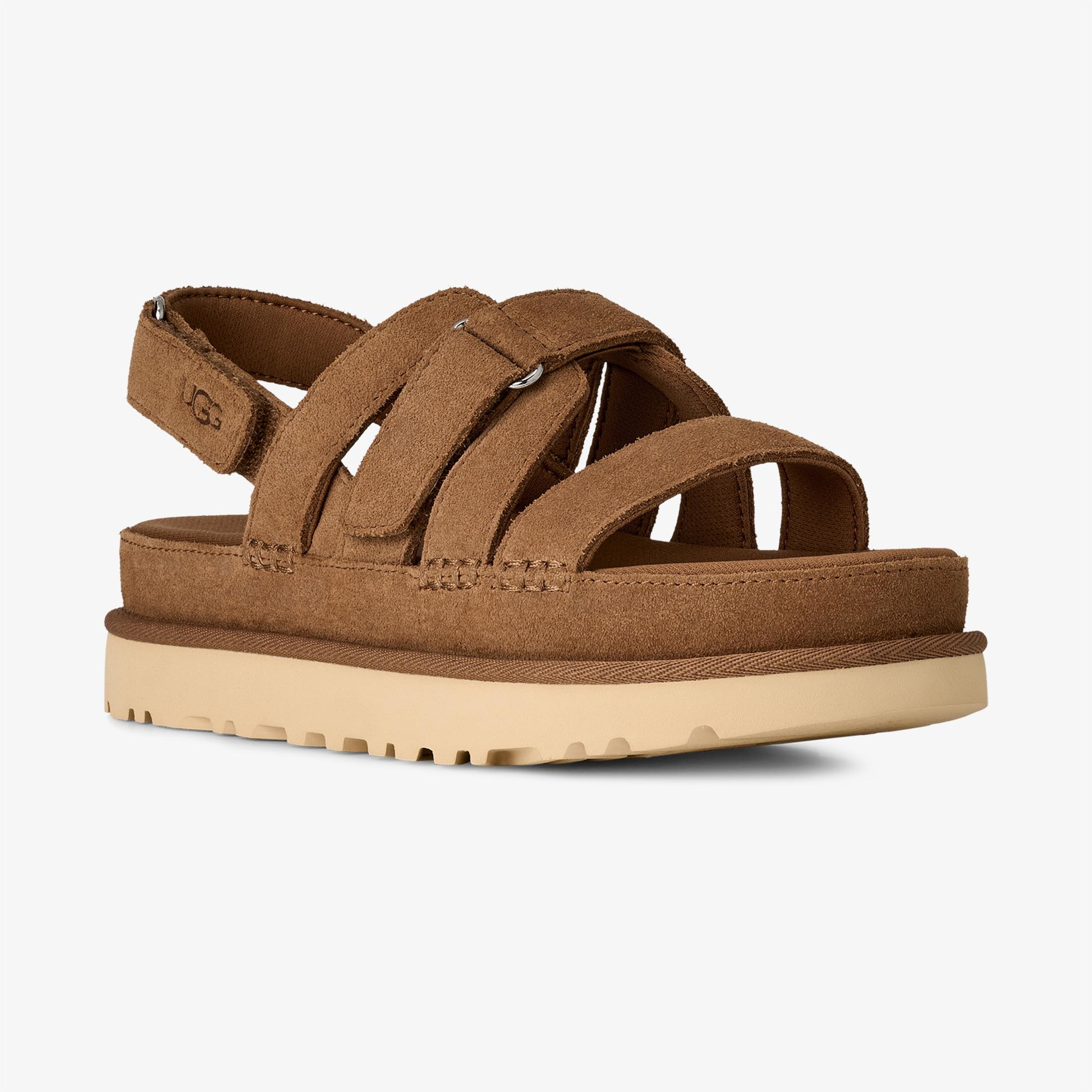 Ugg Goldenstar Gleam Kadın Kahverengi Sandalet