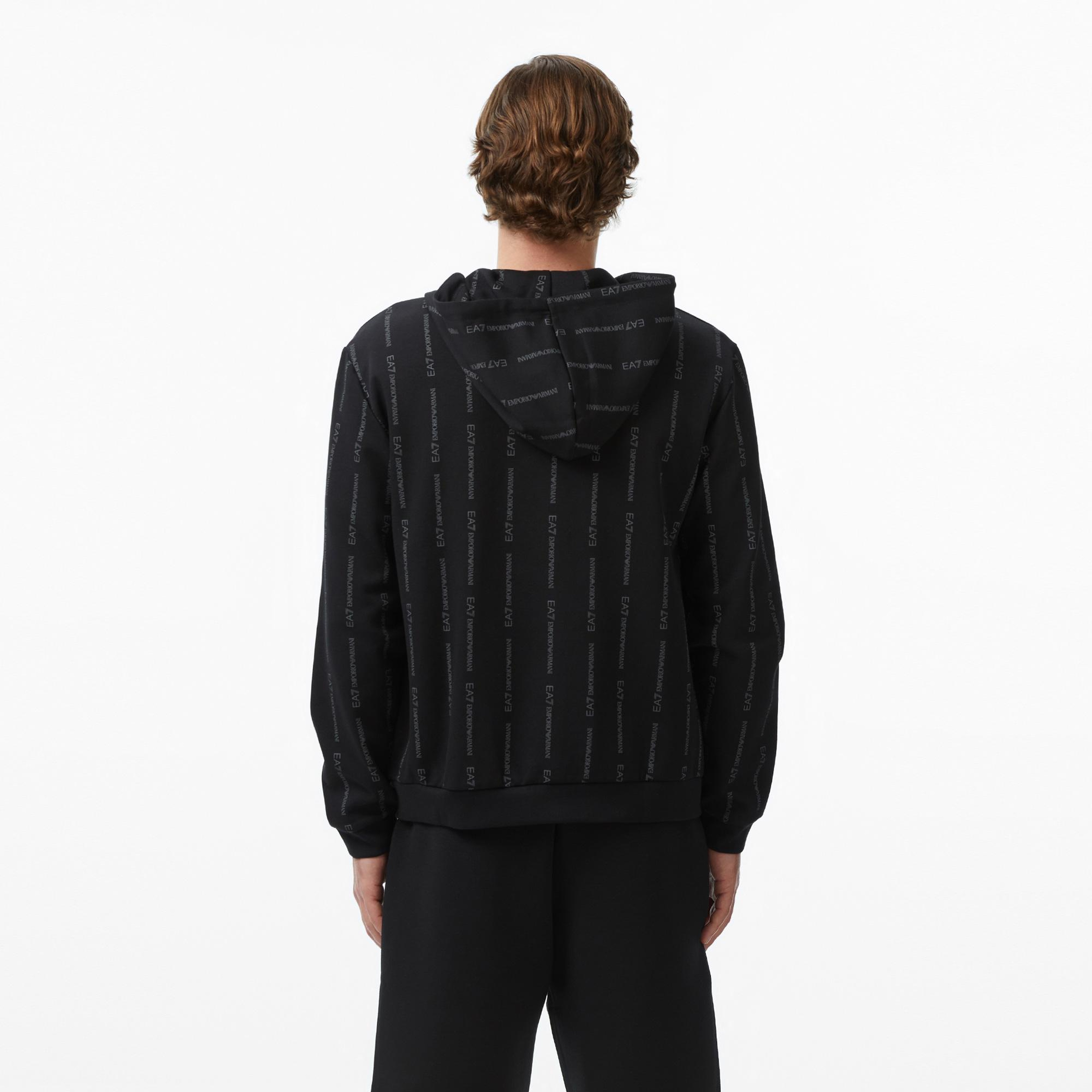 EA7 Erkek Siyah Sweatshirt