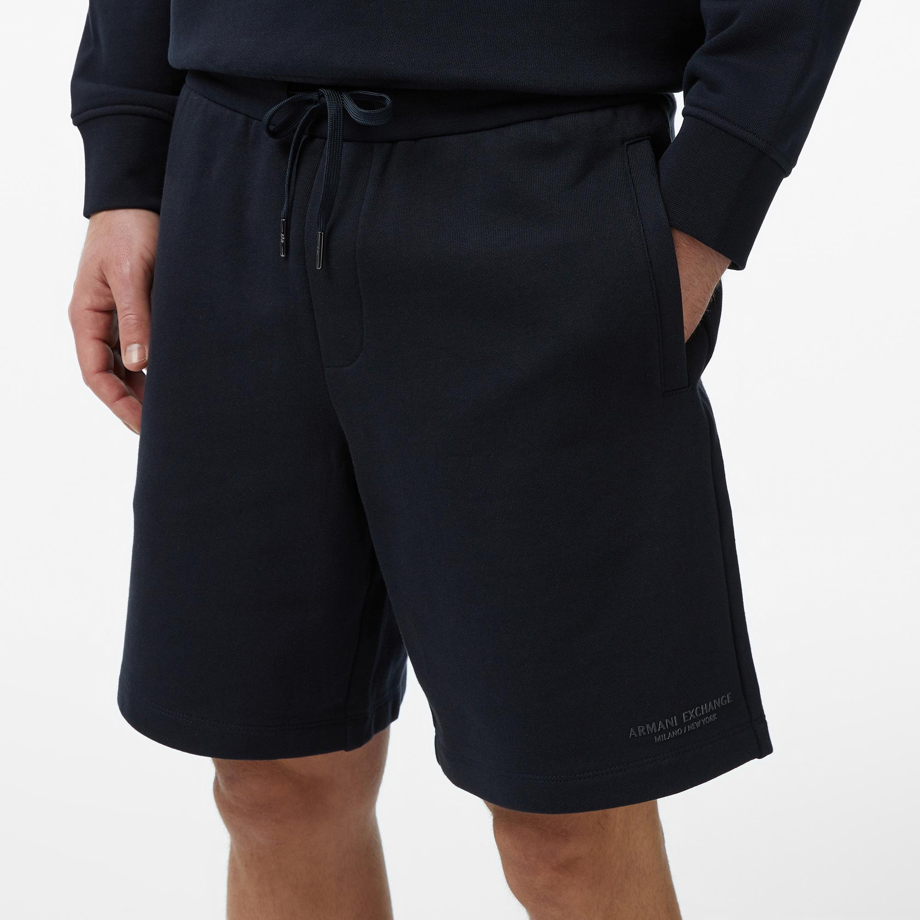 Armani Exchange Erkek Lacivert Şort
