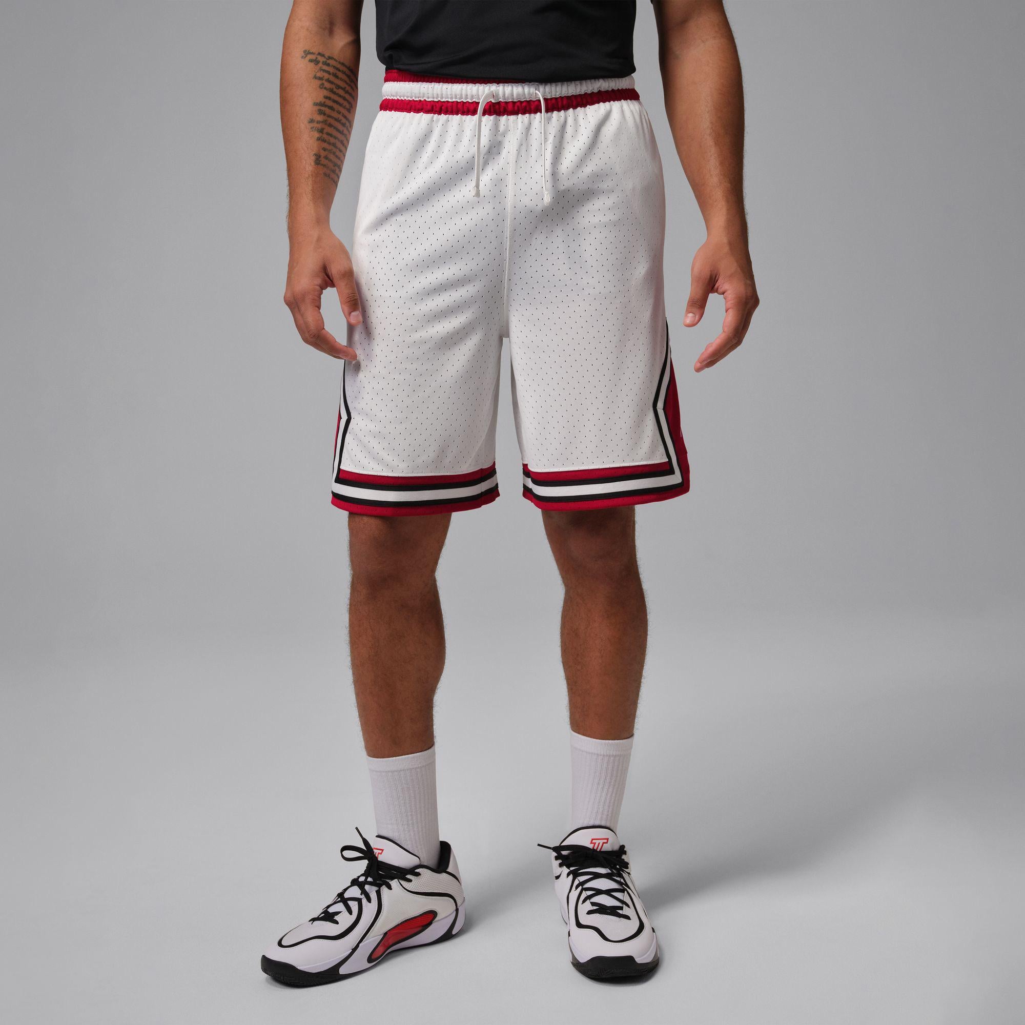 Jordan Dri-Fit Sport 23 cm Diamond Erkek Beyaz Şort