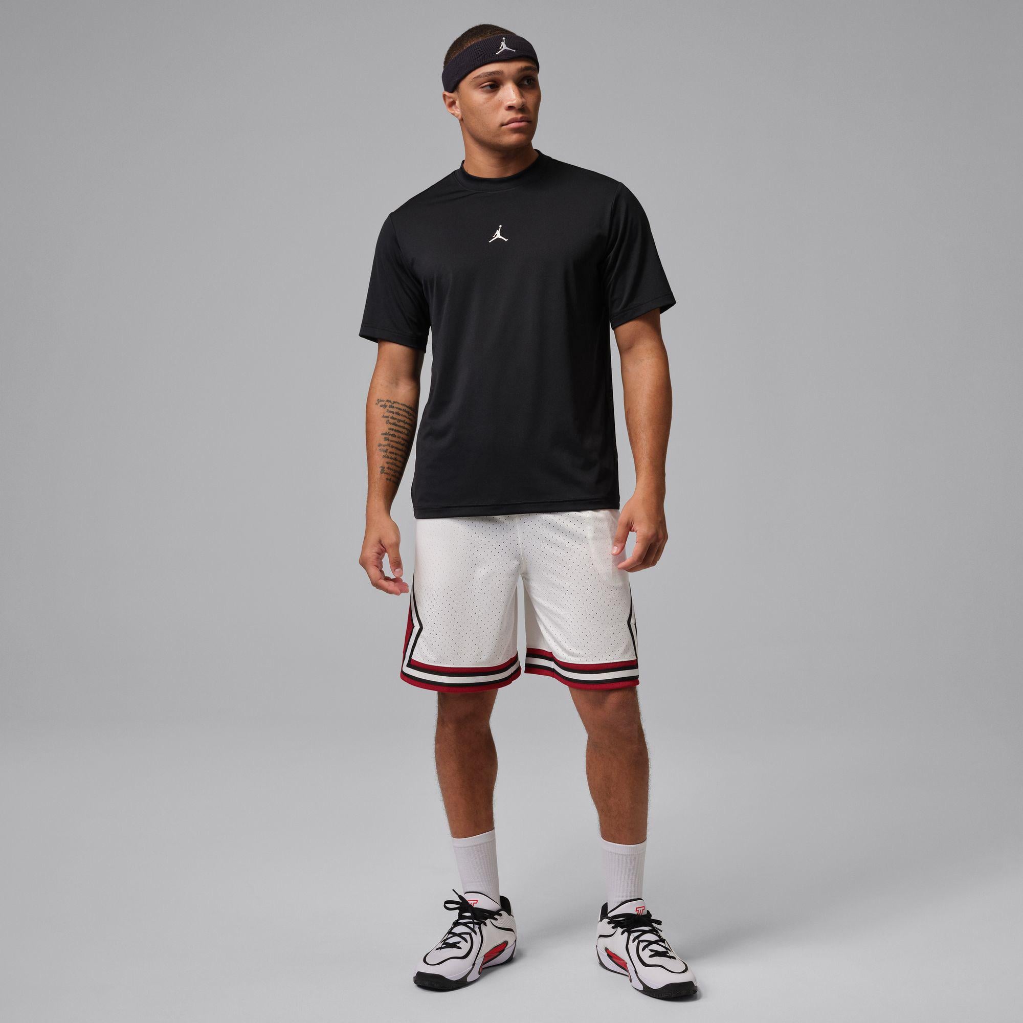 Jordan Dri-Fit Sport 23 cm Diamond Erkek Beyaz Şort