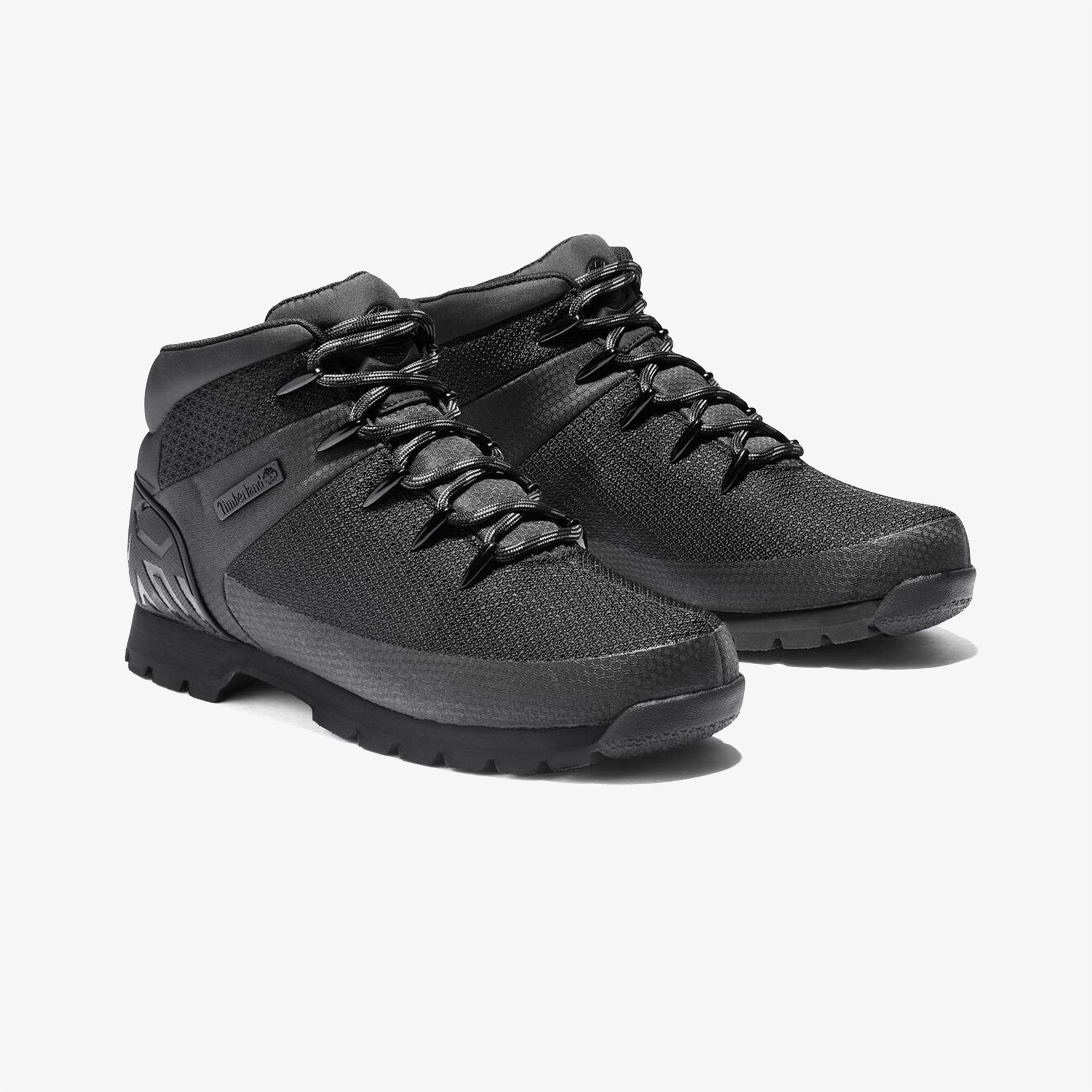 Timberland Euro Sprint Mid Lace Up Roof Erkek Siyah Bot