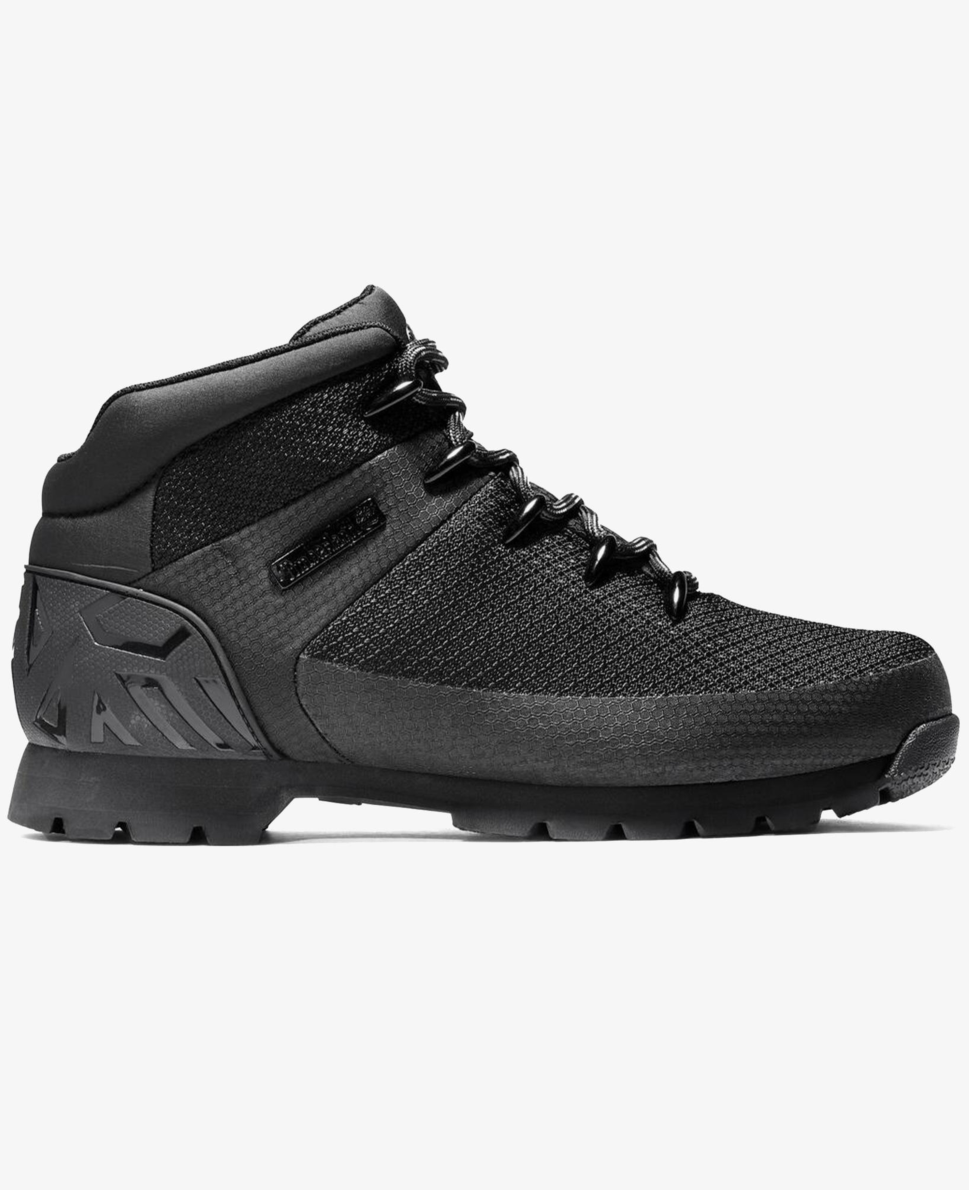 Timberland Euro Sprint Mid Lace Up Roof Erkek Siyah Bot