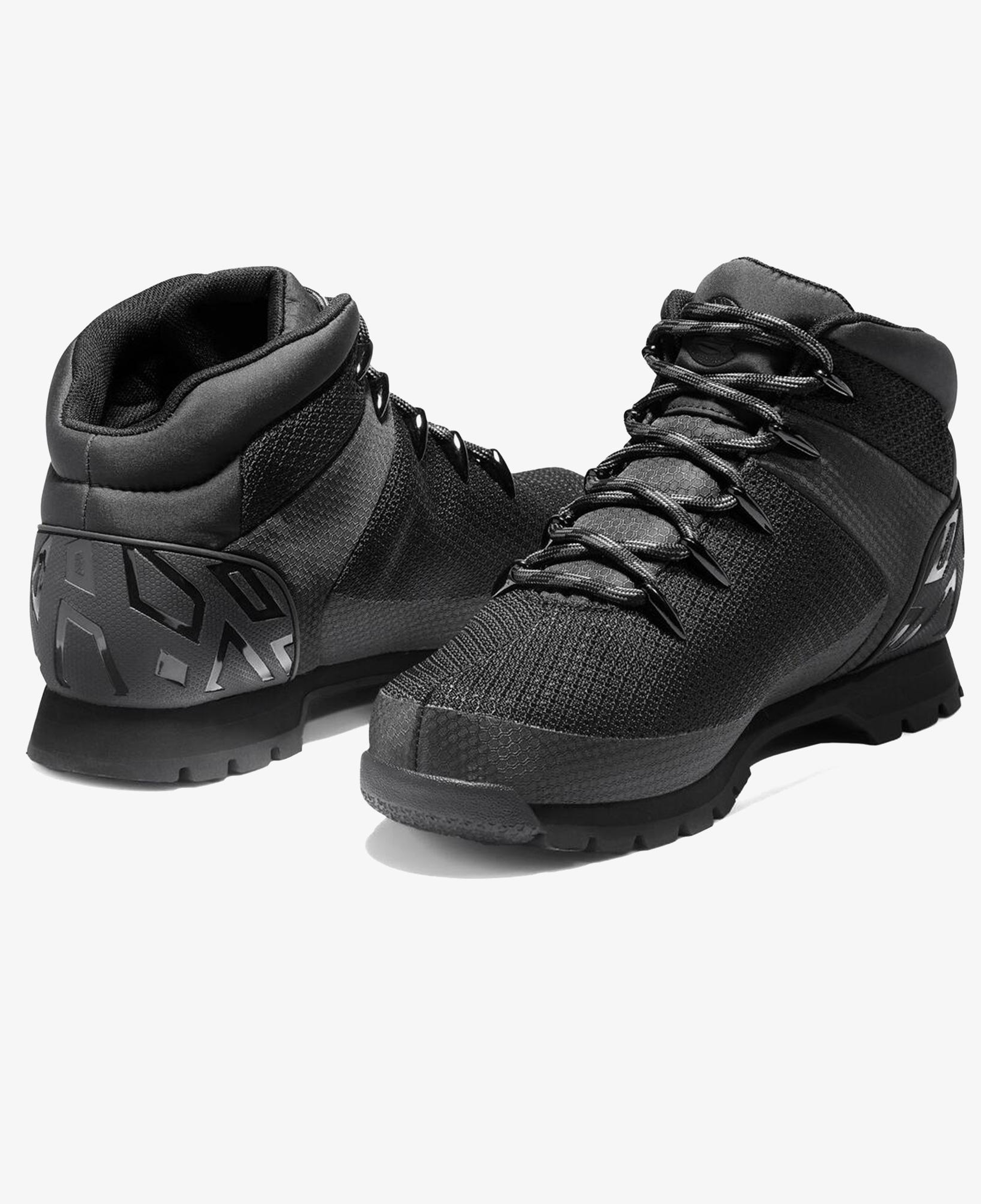 Timberland Euro Sprint Mid Lace Up Roof Erkek Siyah Bot