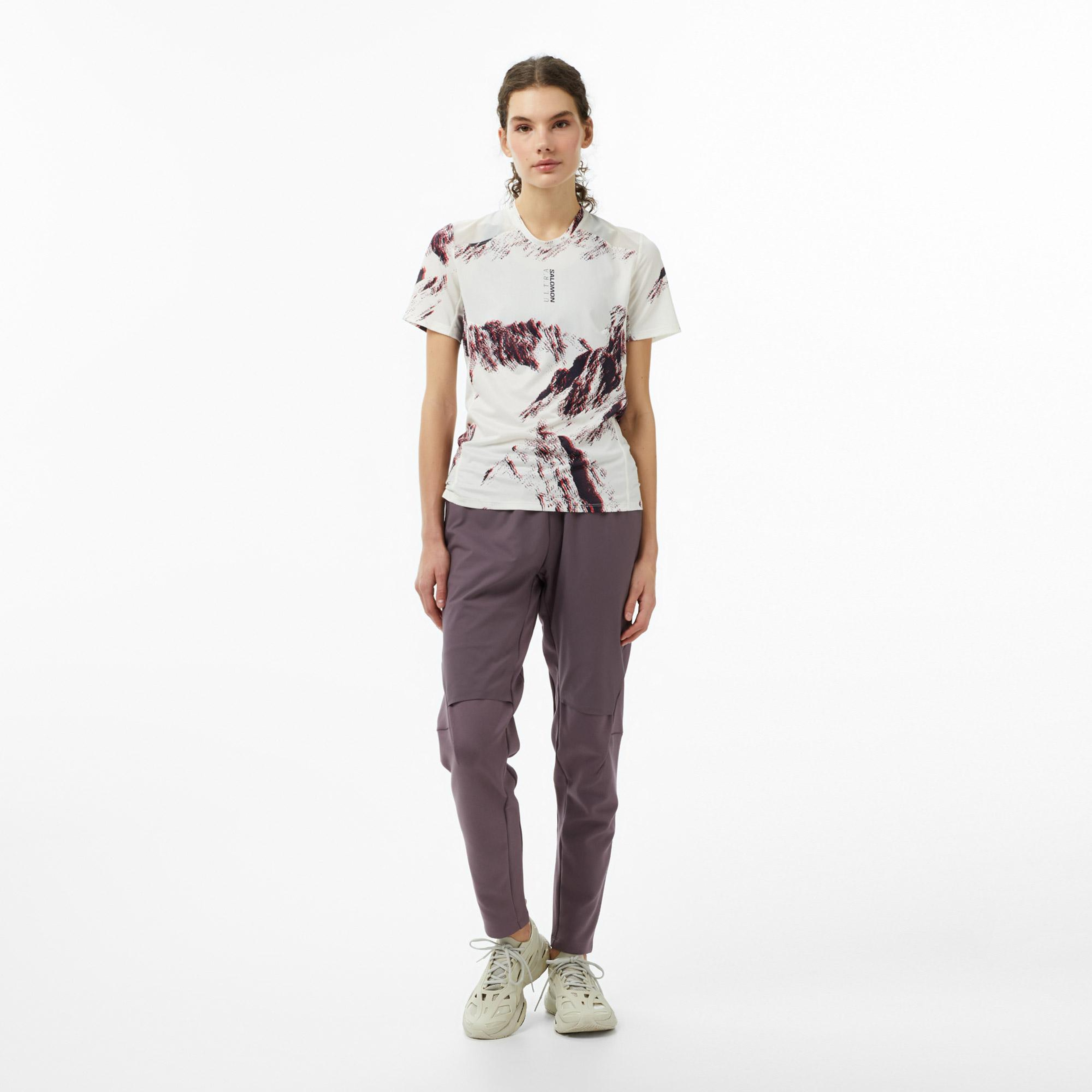 Salomon S/Lab Ultra Fdh Kadın Krem T-Shirt