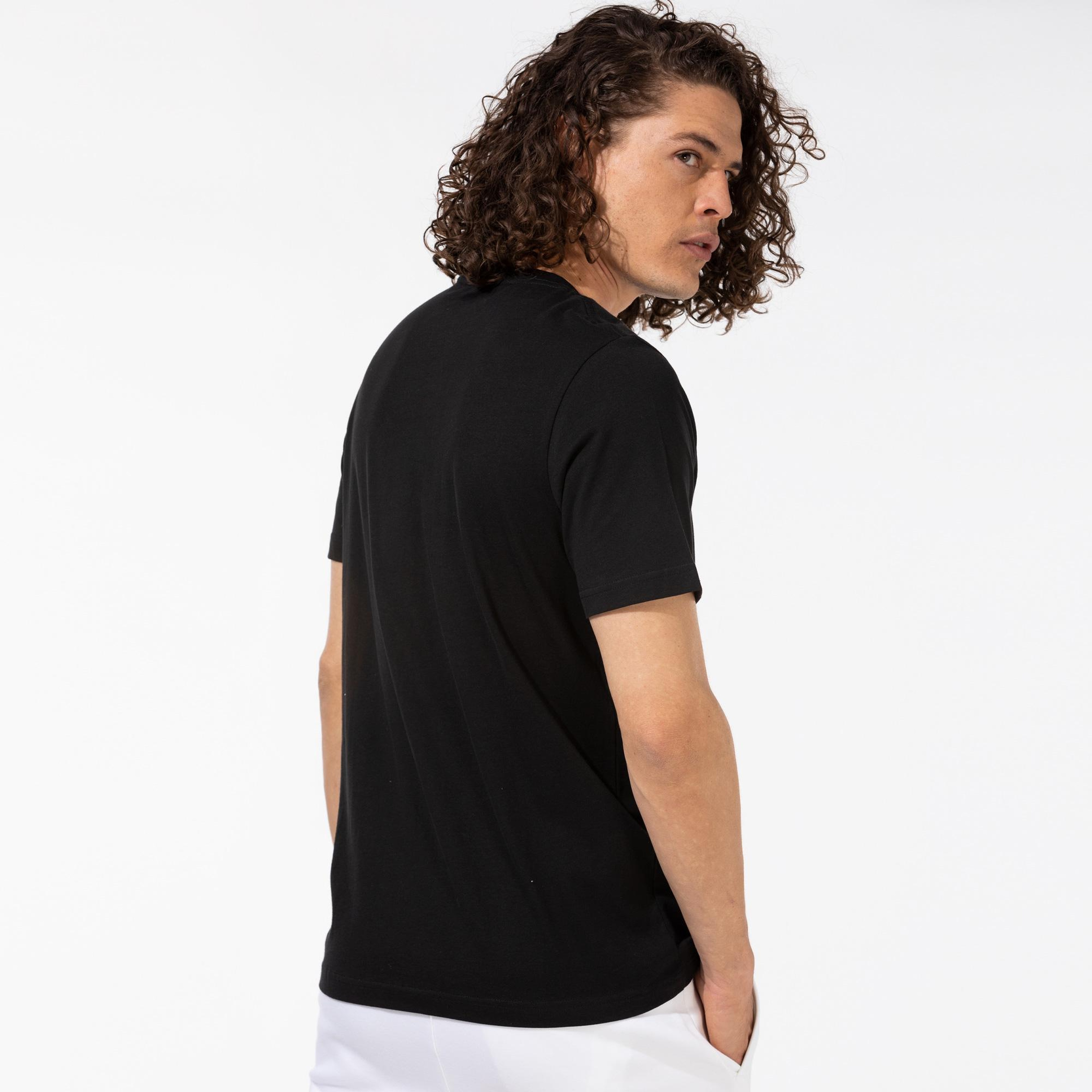 Puma Ess Logo Erkek Siyah T-Shirt