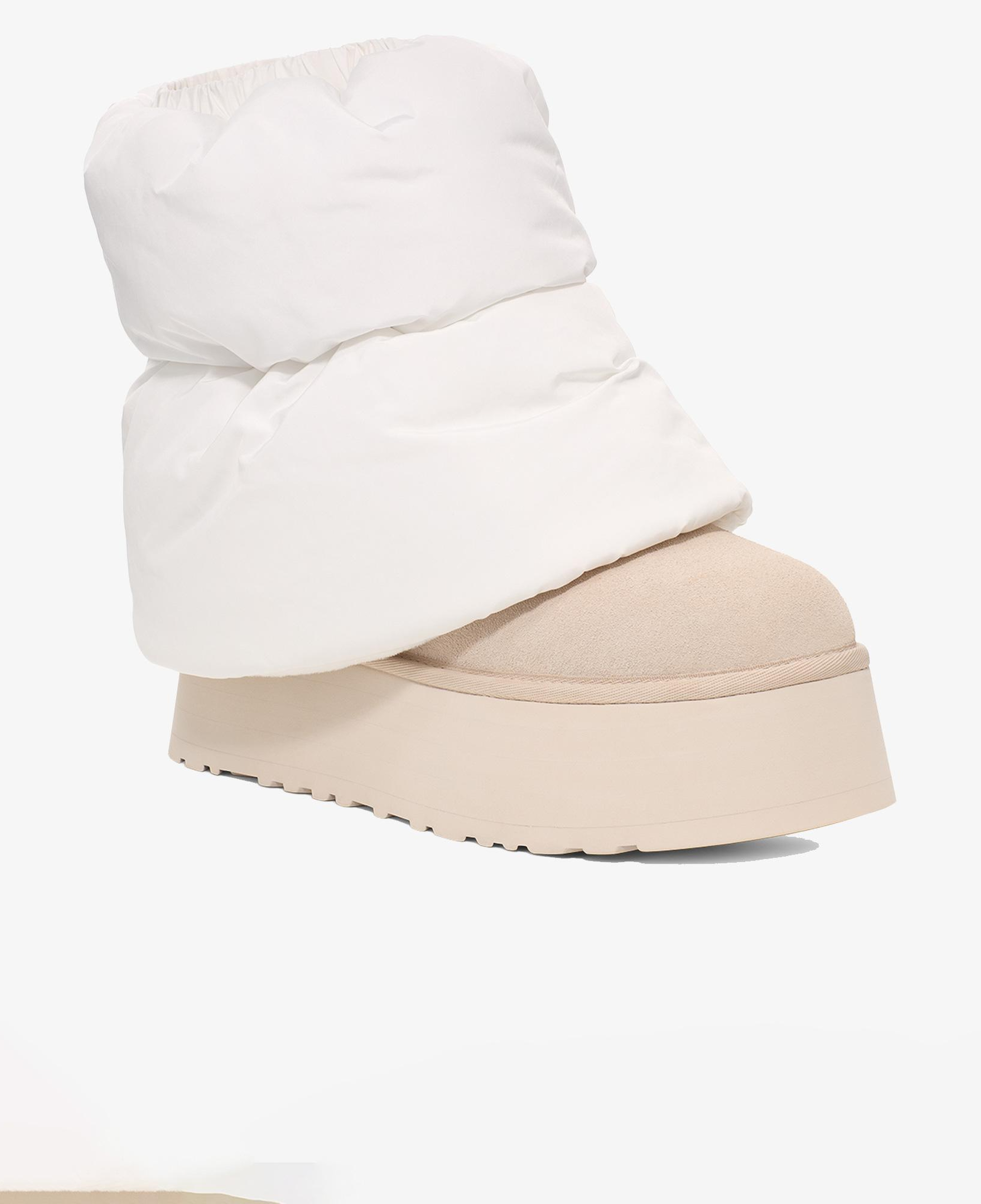 UGG Classic Mini Dipper Puffer Kadın Krem Bot