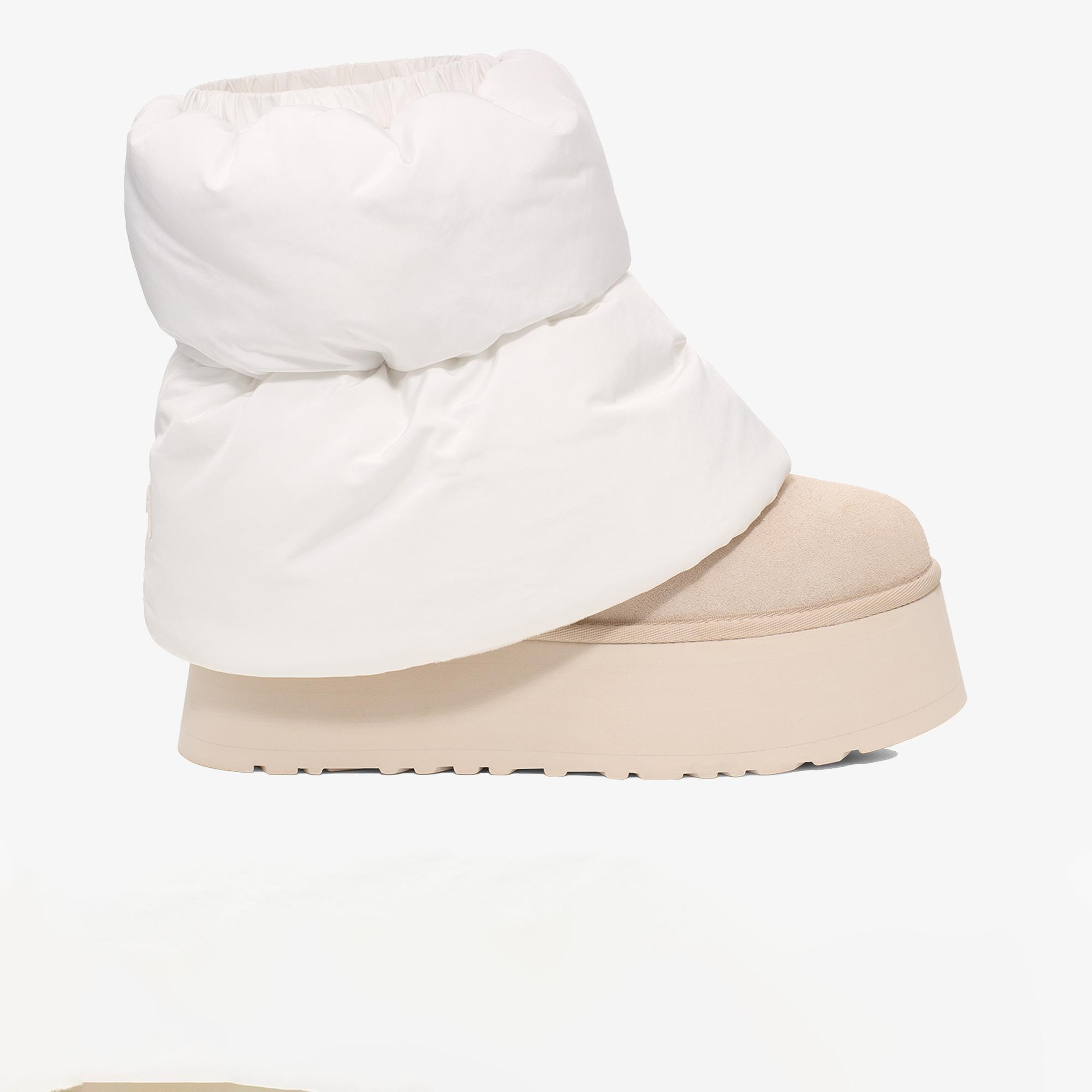 UGG Classic Mini Dipper Puffer Kadın Krem Bot