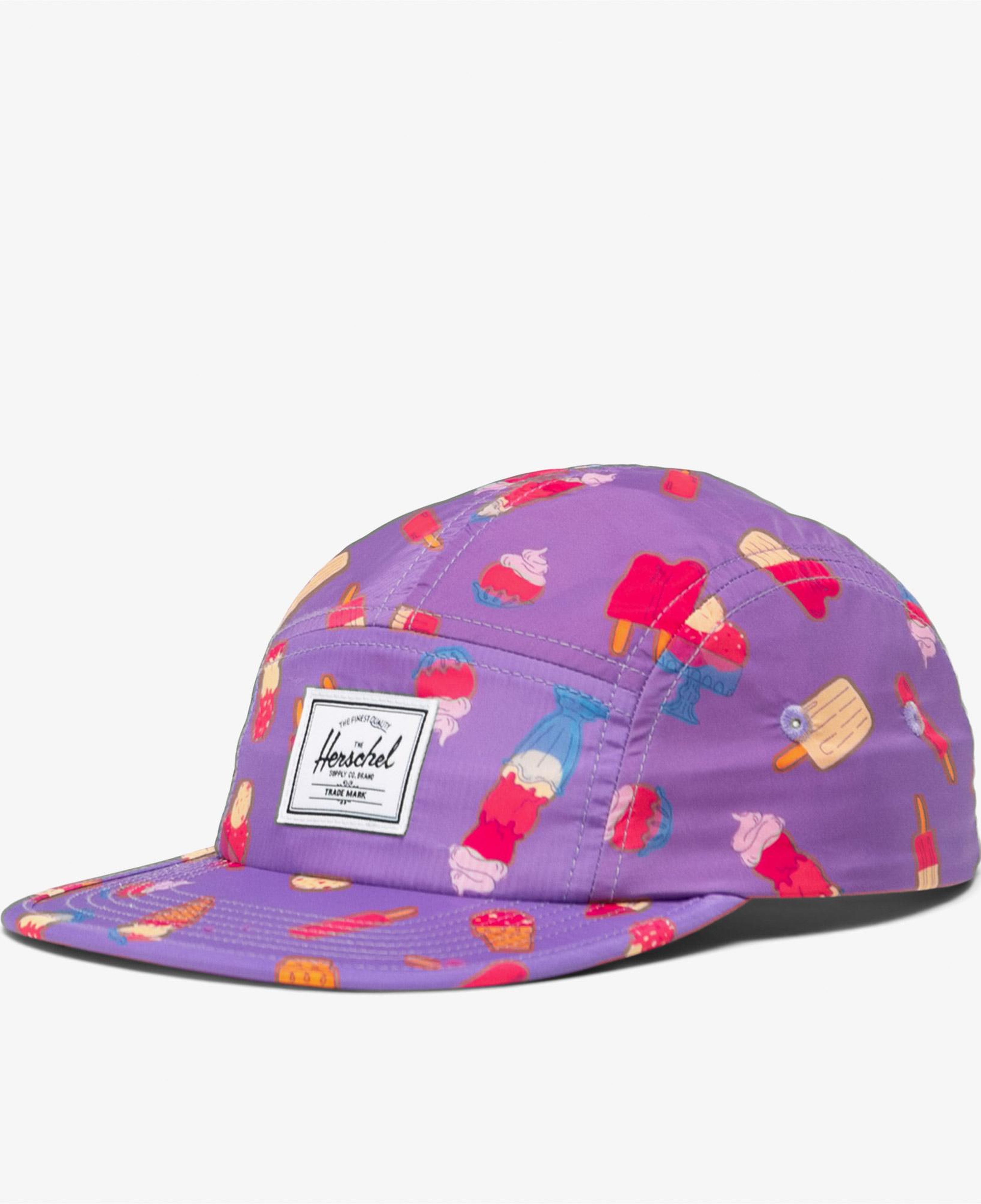 Herschel Glendale UV Çocuk Mor Şapka