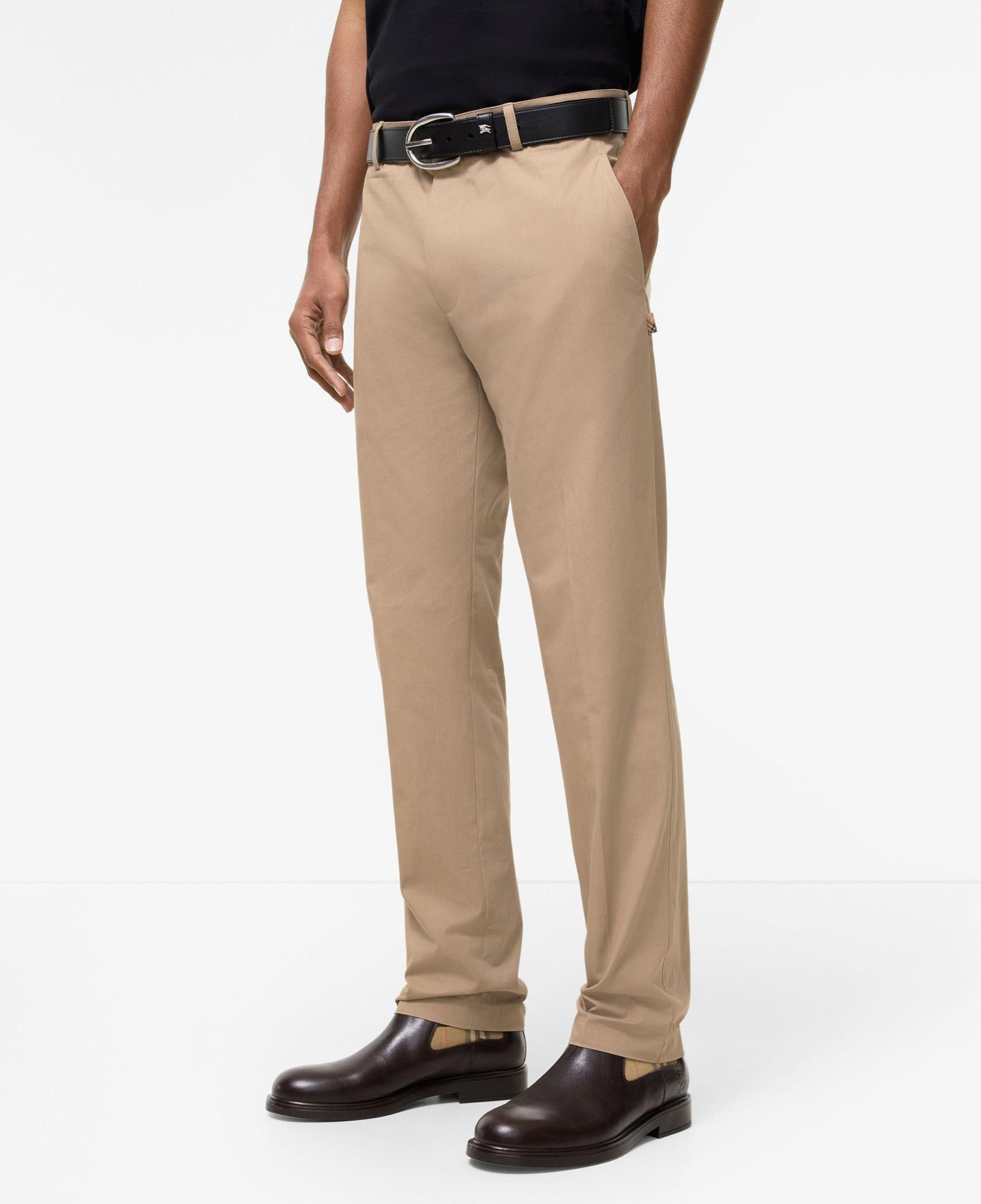 Burberry Charlton Erkek Bej Pantolon
